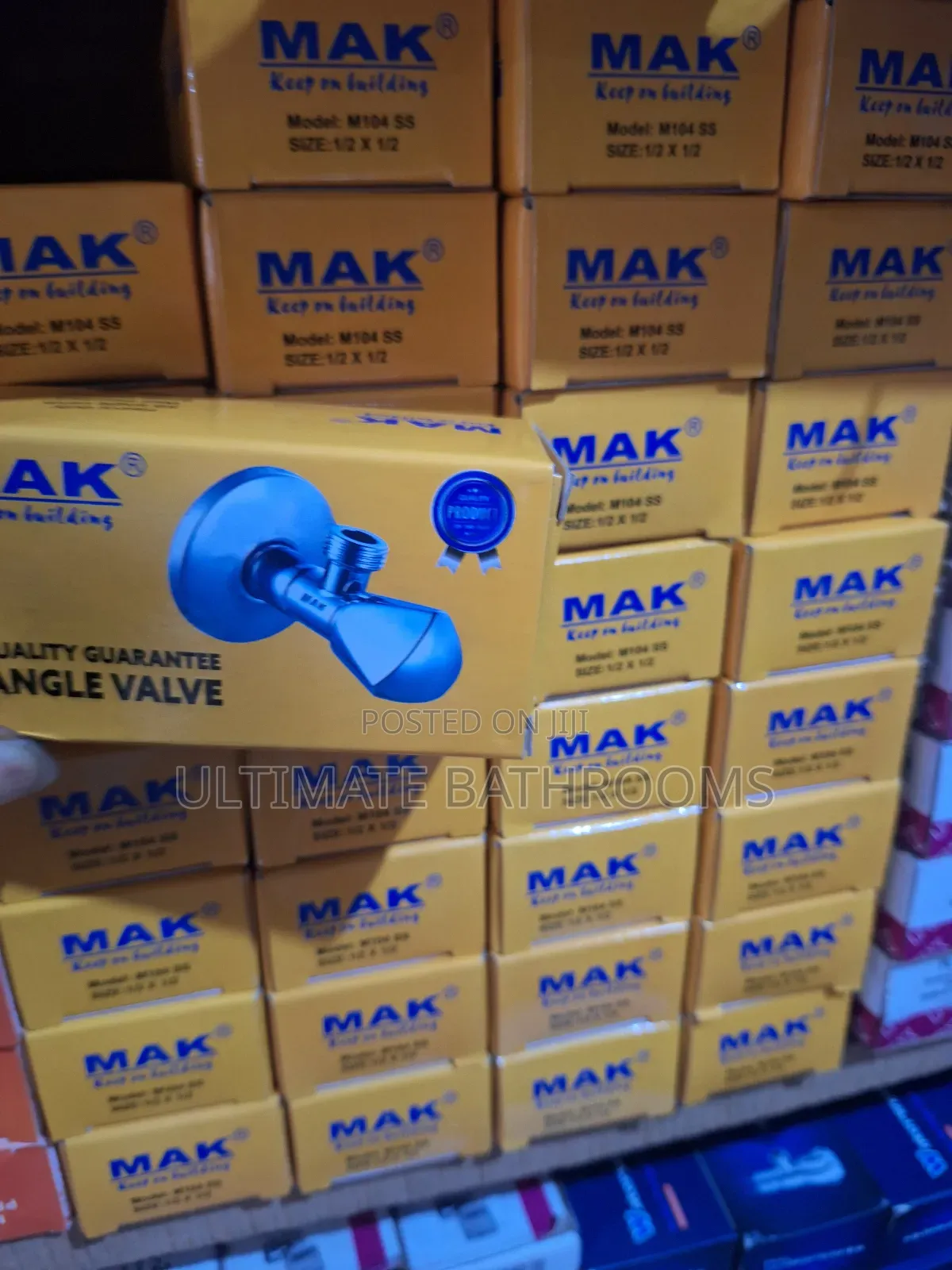 Mak Quality Guarantee Angle Valve