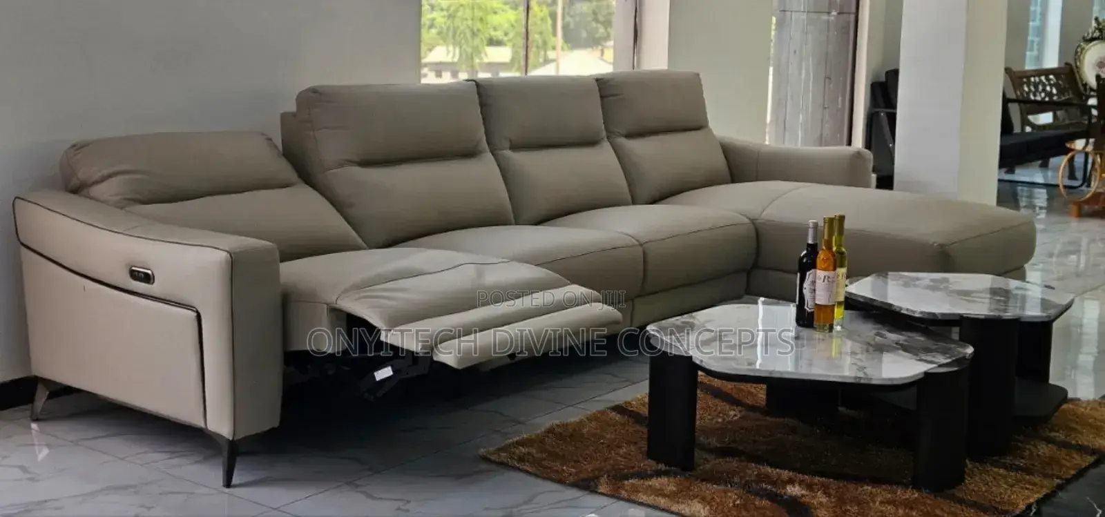 Luxury Recline 4in1 Turkish Sofa L Shape