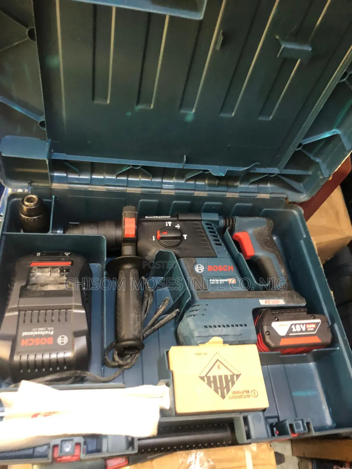 Bosch Gbh 18v-26 F Cordless Rotary Hammer