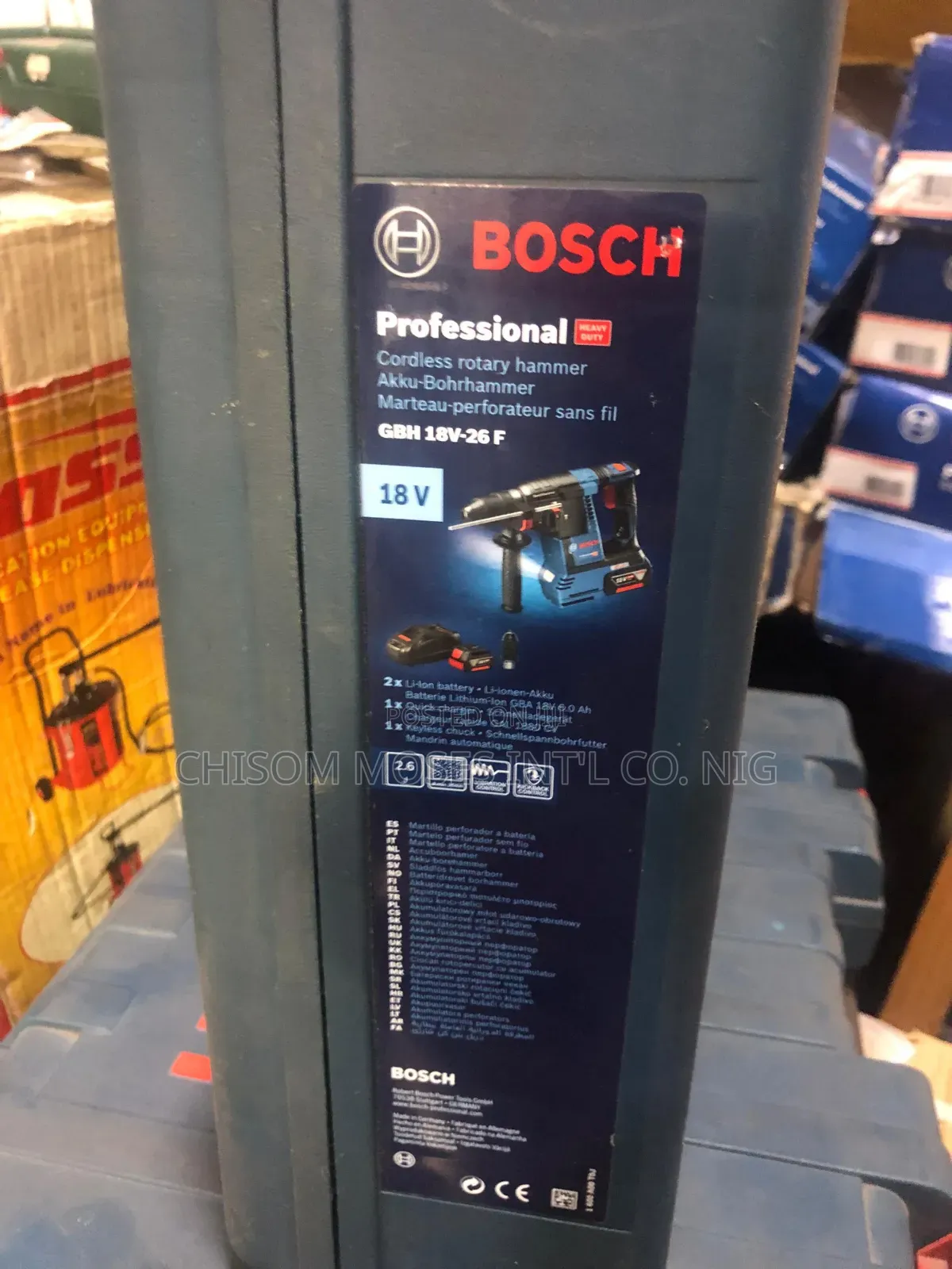 Bosch Gbh 18v-26 F Cordless Rotary Hammer
