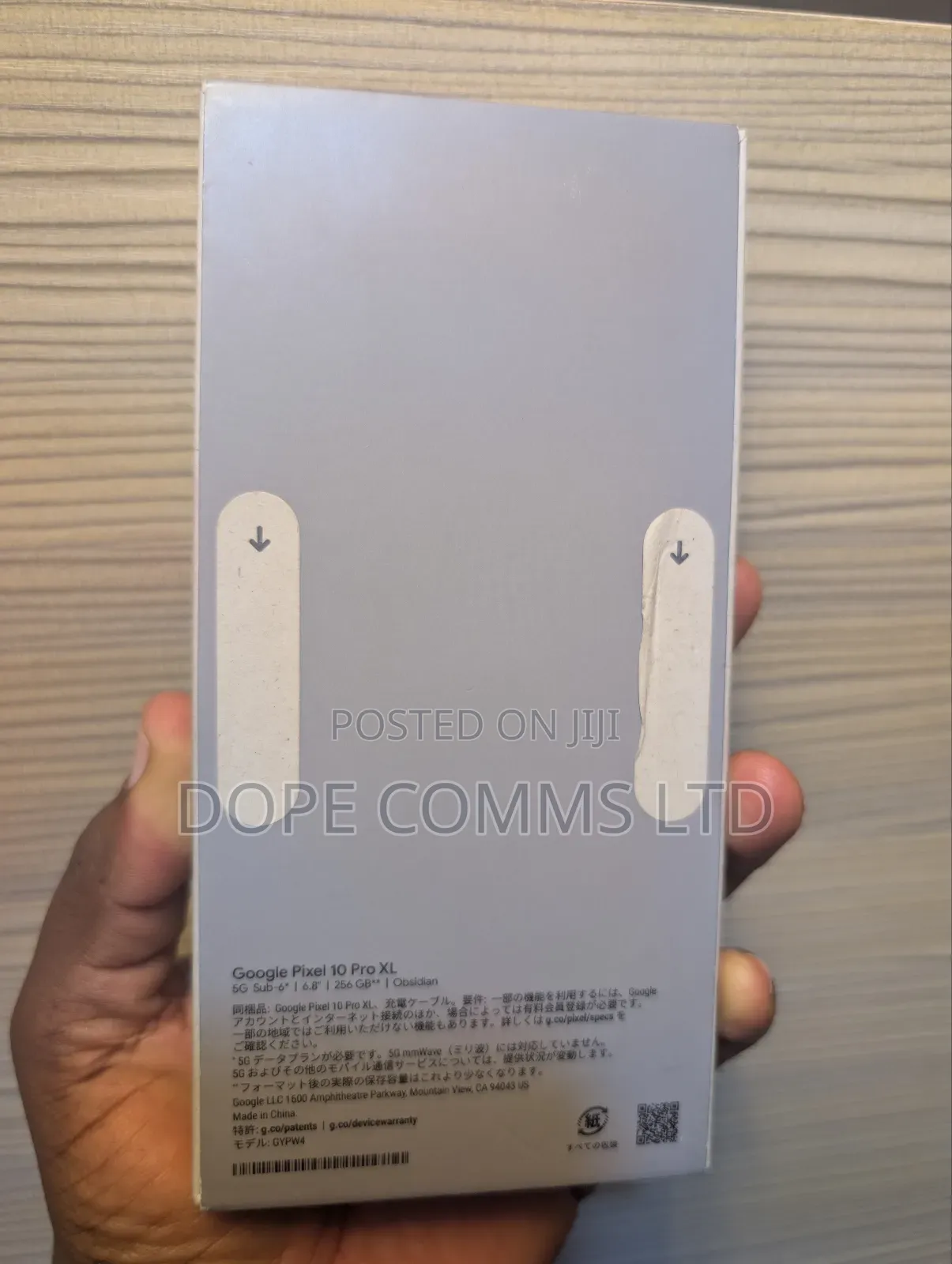 New Google Pixel 10 Pro XL 256 GB Black