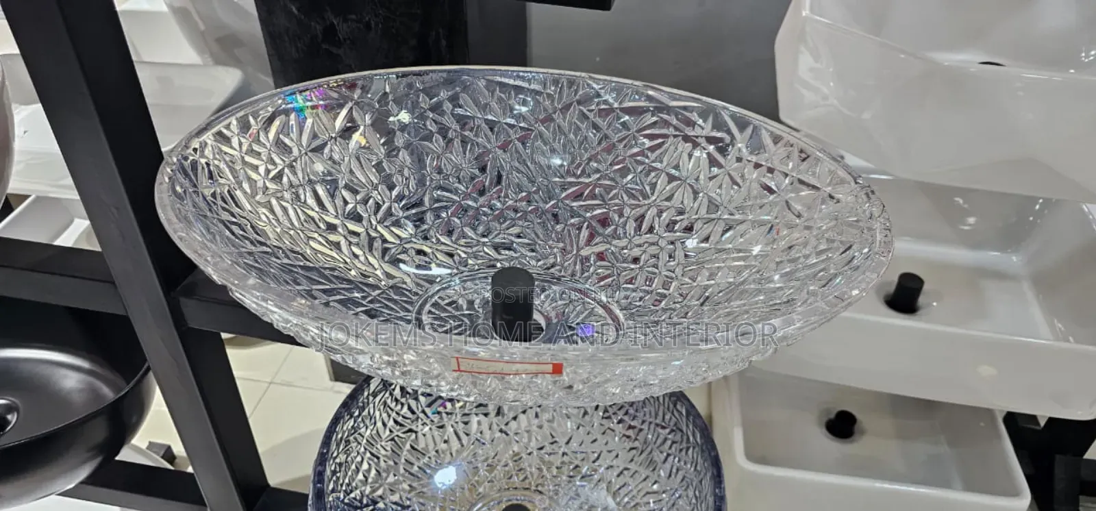 Glass Counter Basin