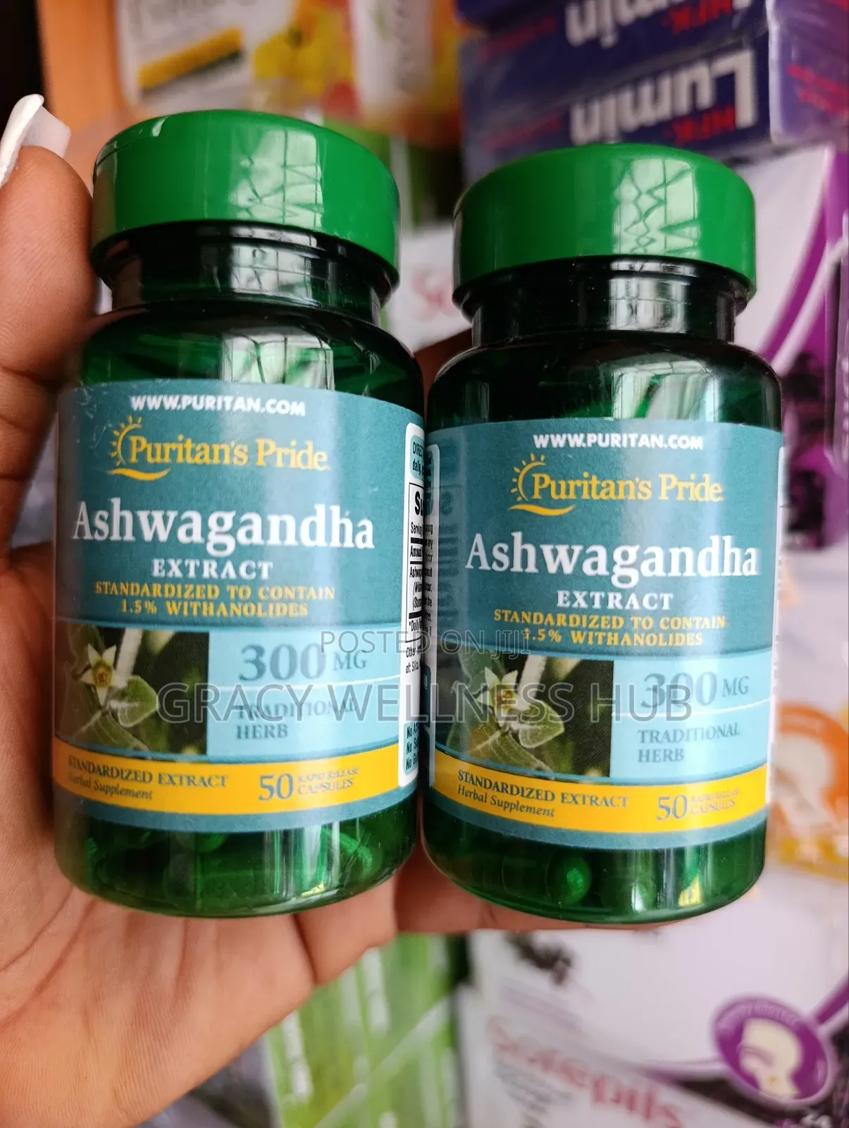 Puritans Pride Ashwagandha 300mg