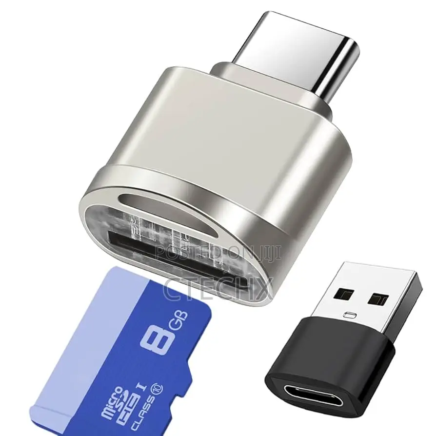 Usb C Metal Micro/Sd Card Reader for Phones