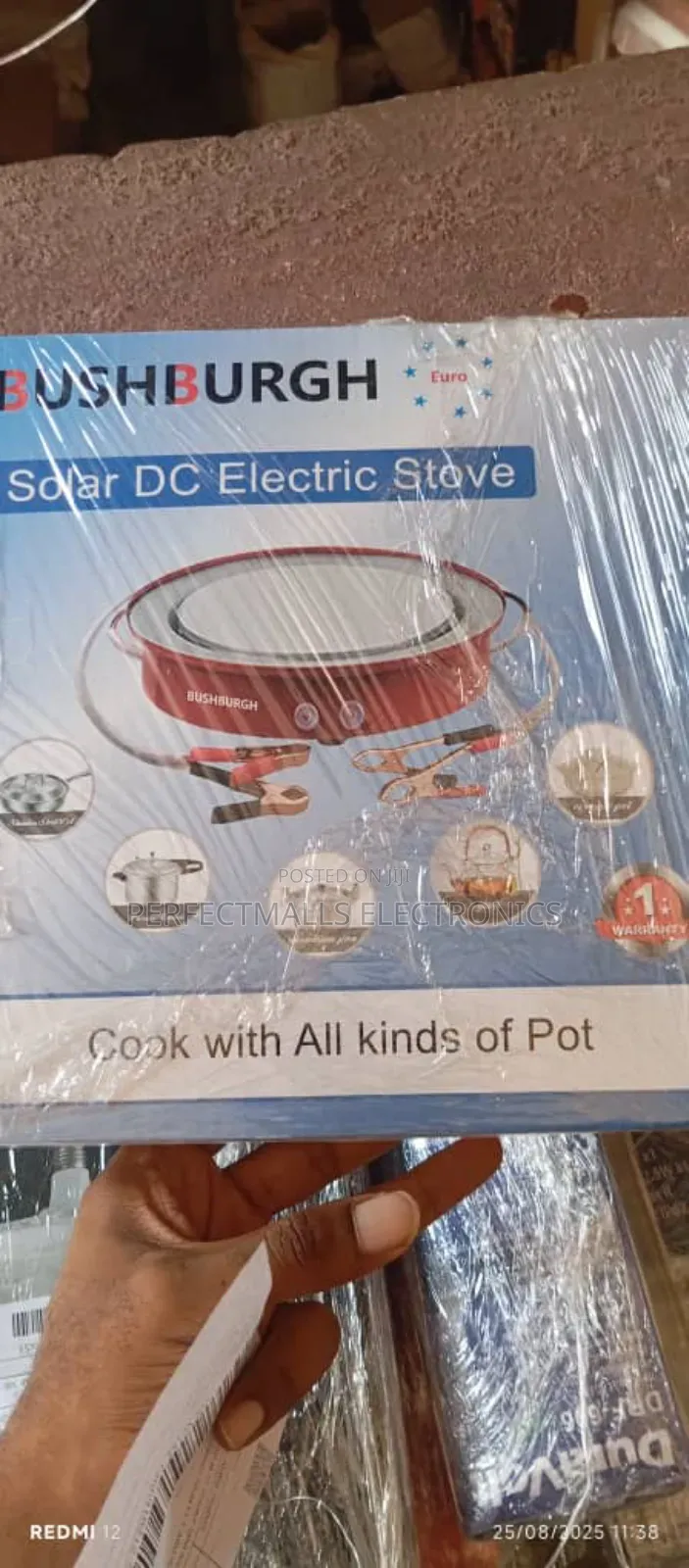 Bushburgh Solar Dc Electric Stove