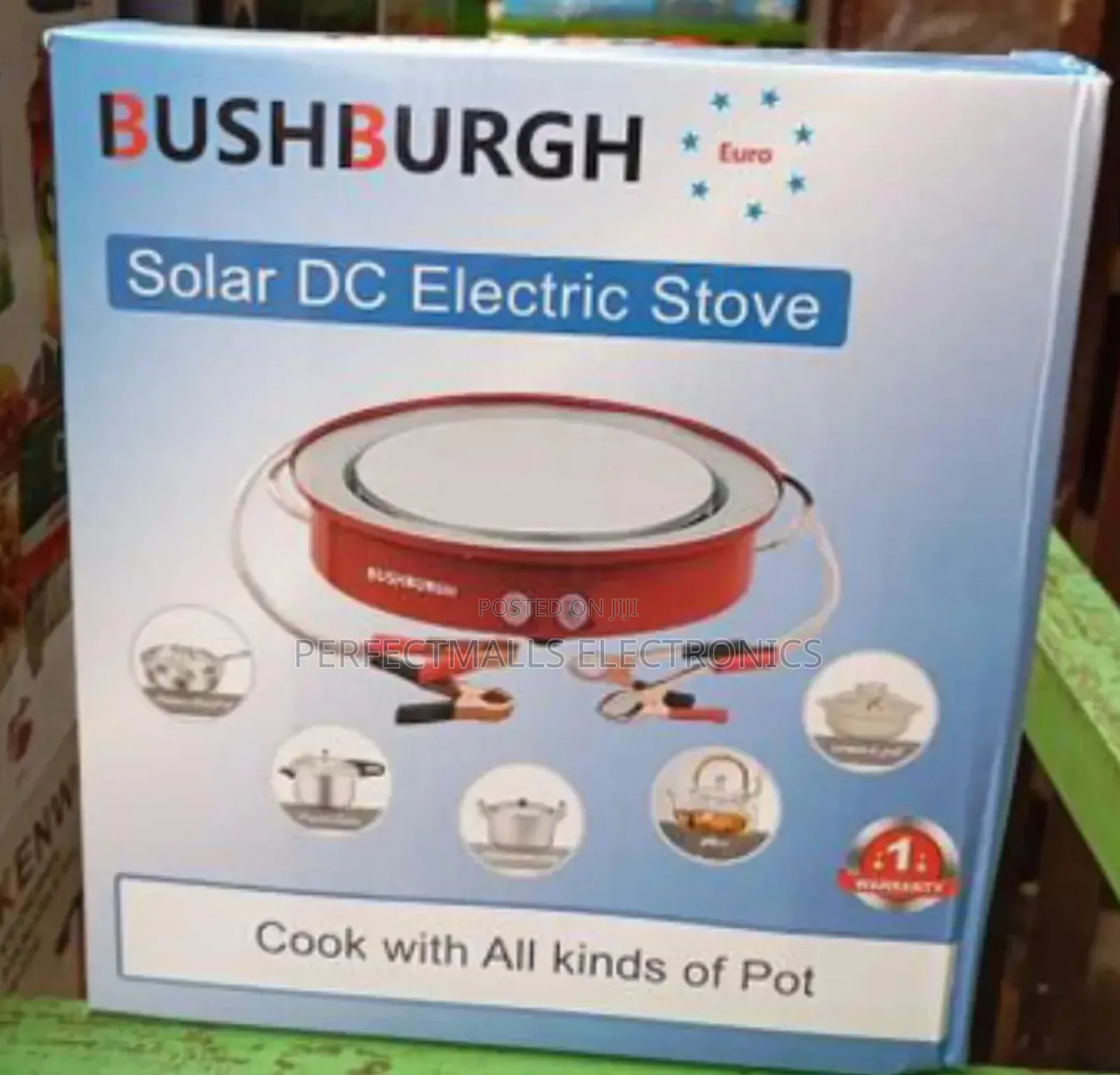Bushburgh Solar Dc Electric Stove