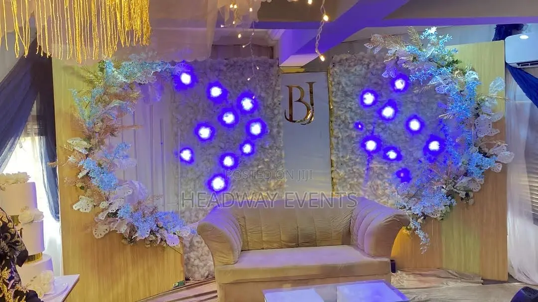 Wedding Decoration in Ikorodu in a Small Hall