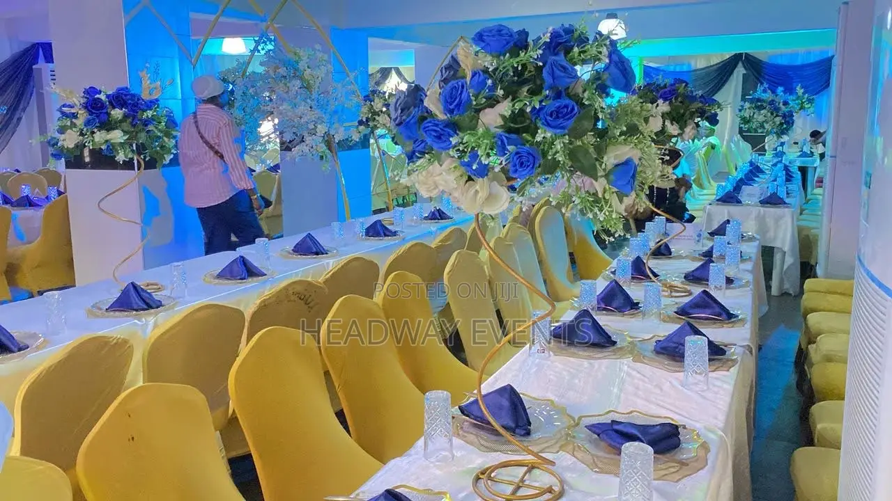 Wedding Decoration in Ikorodu in a Small Hall