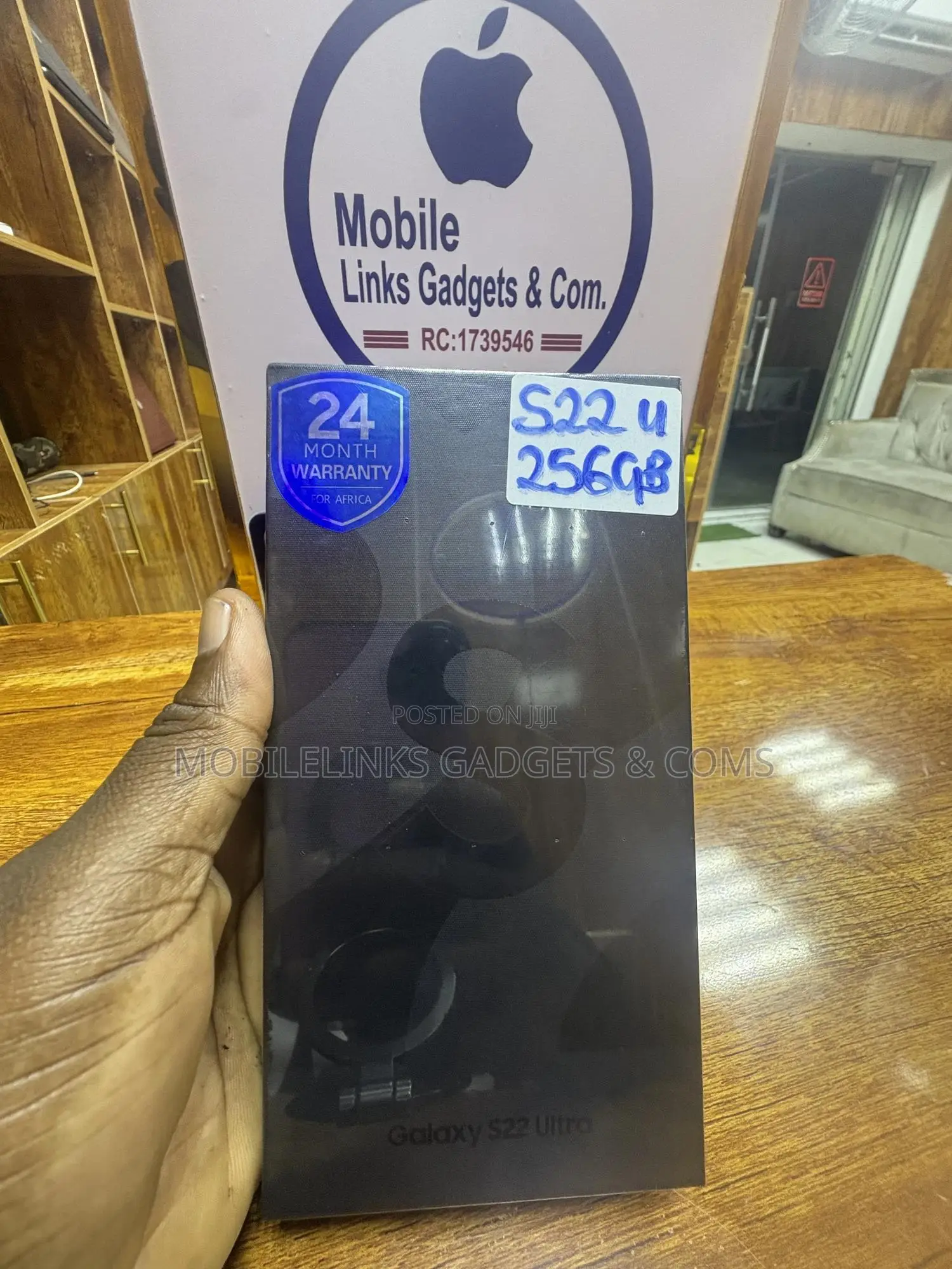 New Samsung Galaxy S22 Ultra 256 GB Black