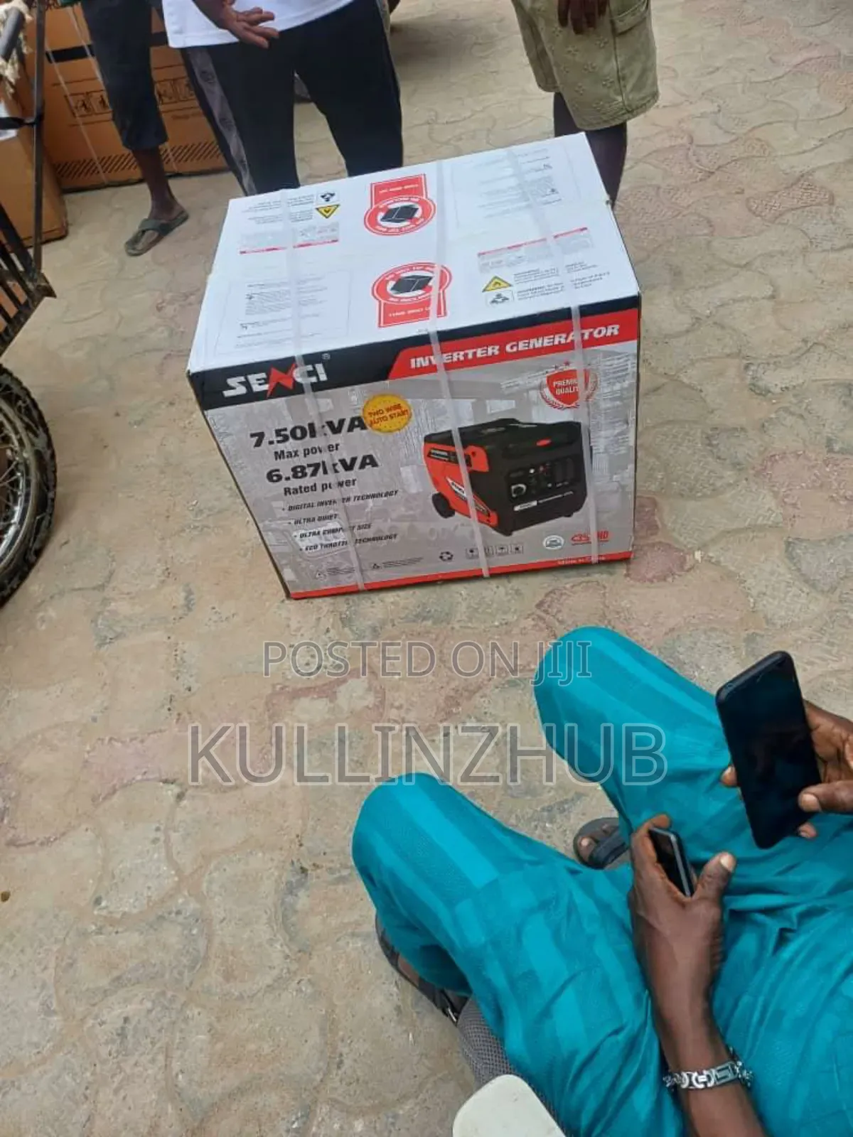 Senci Sc9800ies 6.87kva / 7.5kva Inverter Petrol Generator