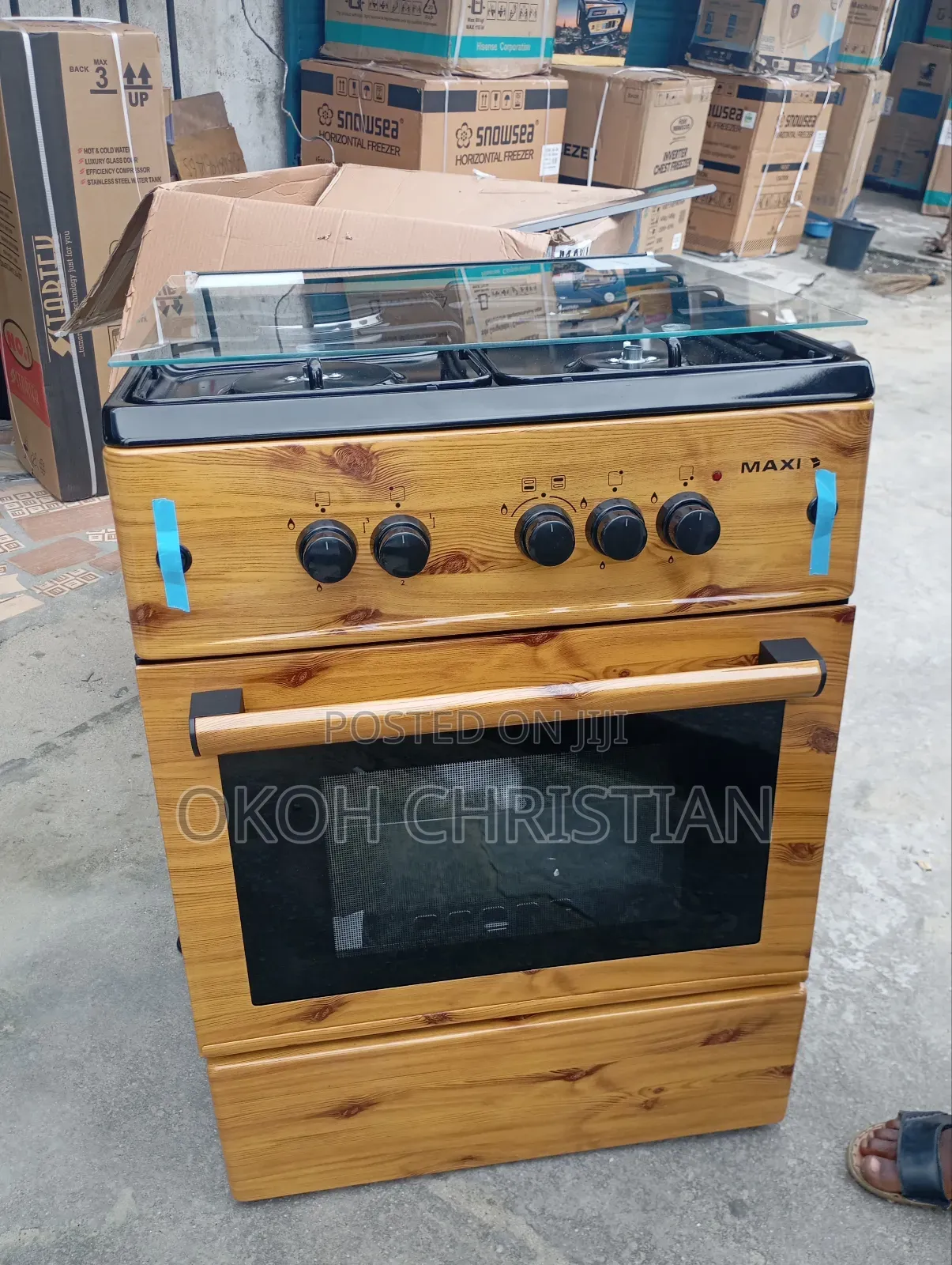 Maxi Standing Gas Cooker