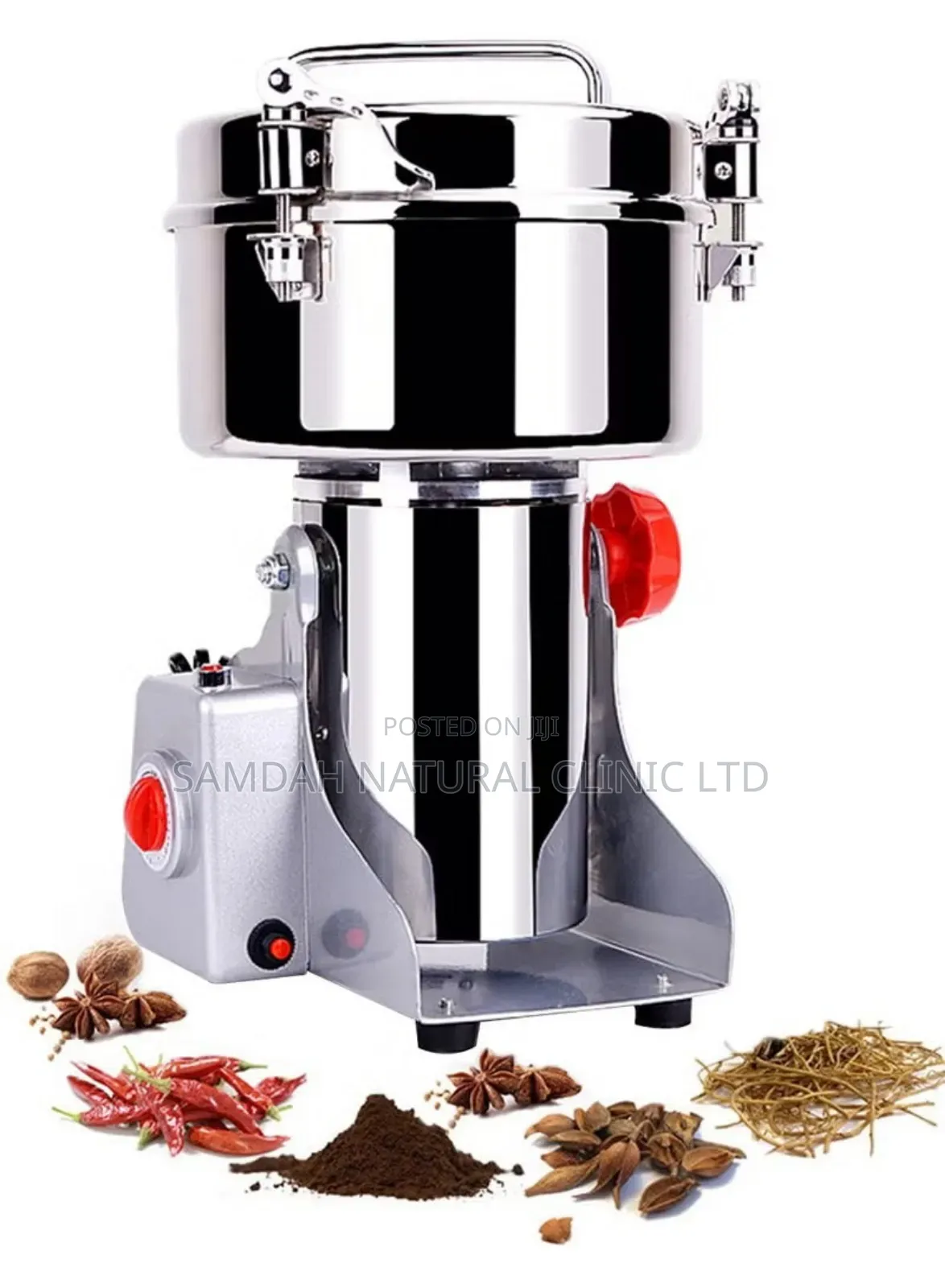 3500g Commercial Electric Grain Grinder Mill High Speed Herb.