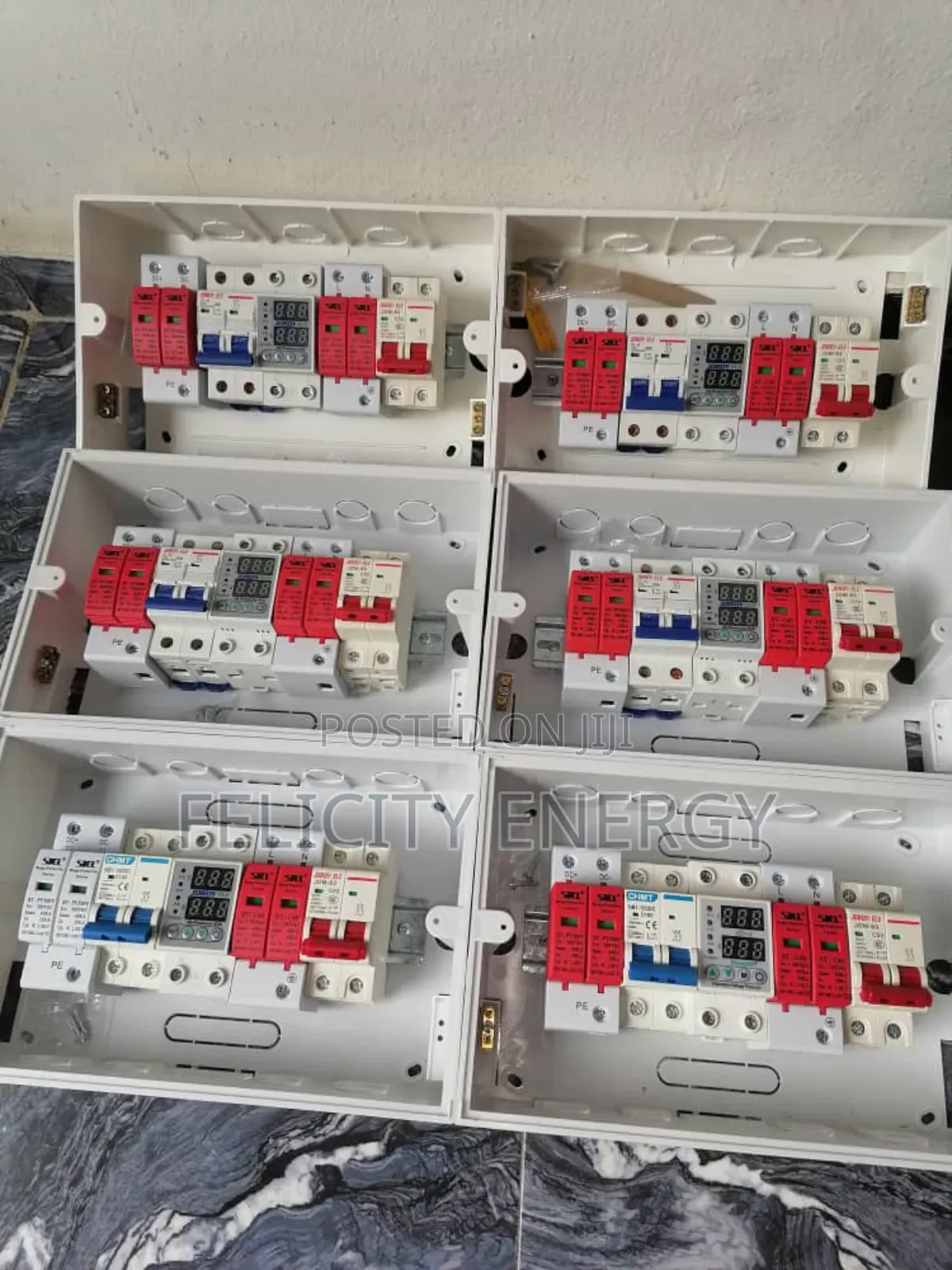 Ac/Dc Breakers, Voltage Regulator, Surge Protector, Enclosure Box