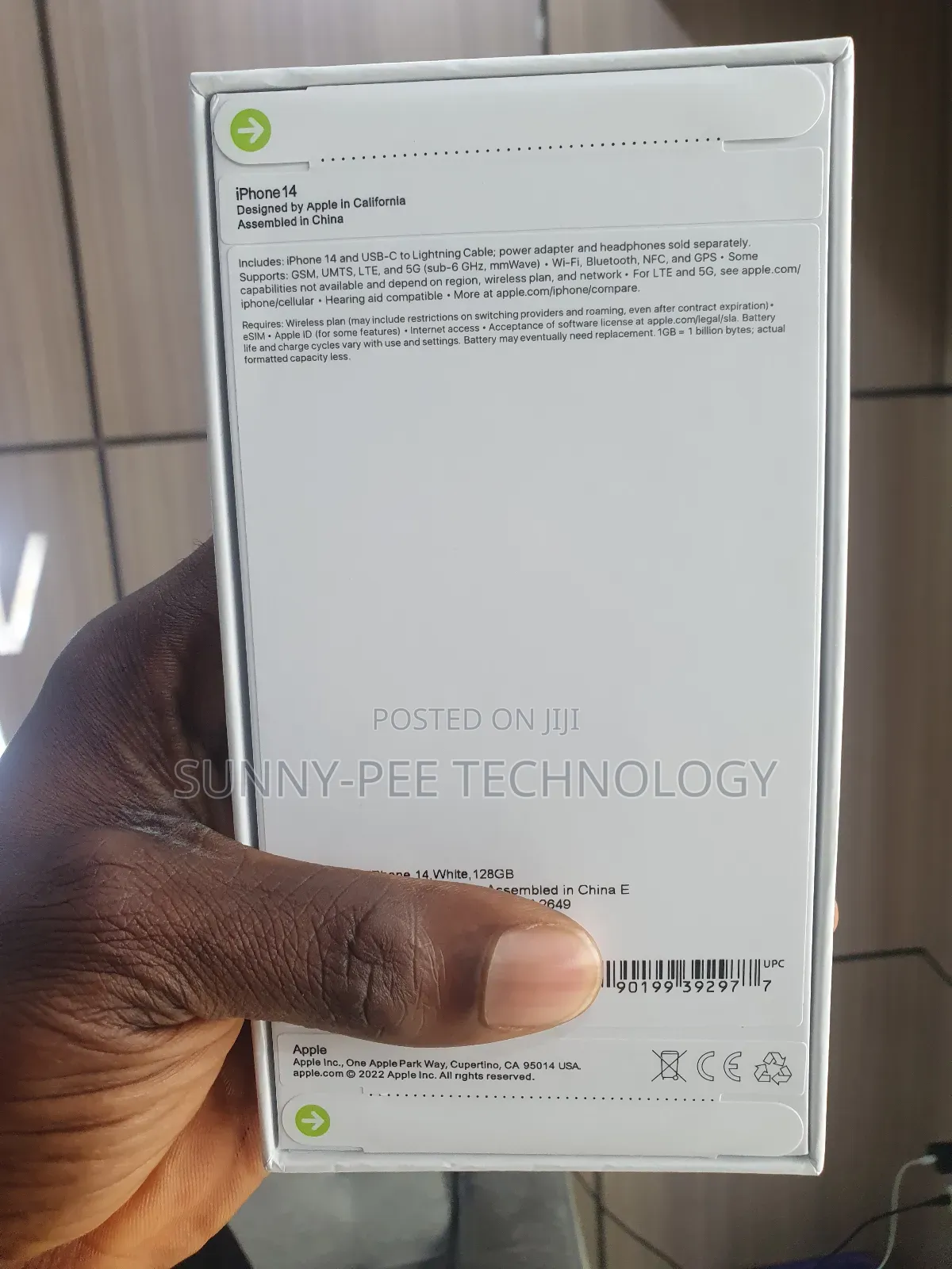New Apple iPhone 14 128 GB White