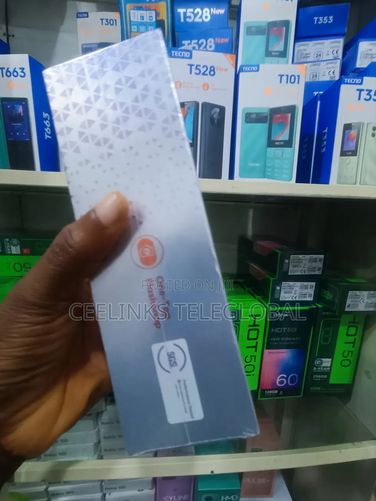 New Tecno Camon 40 Premier 256 GB Black
