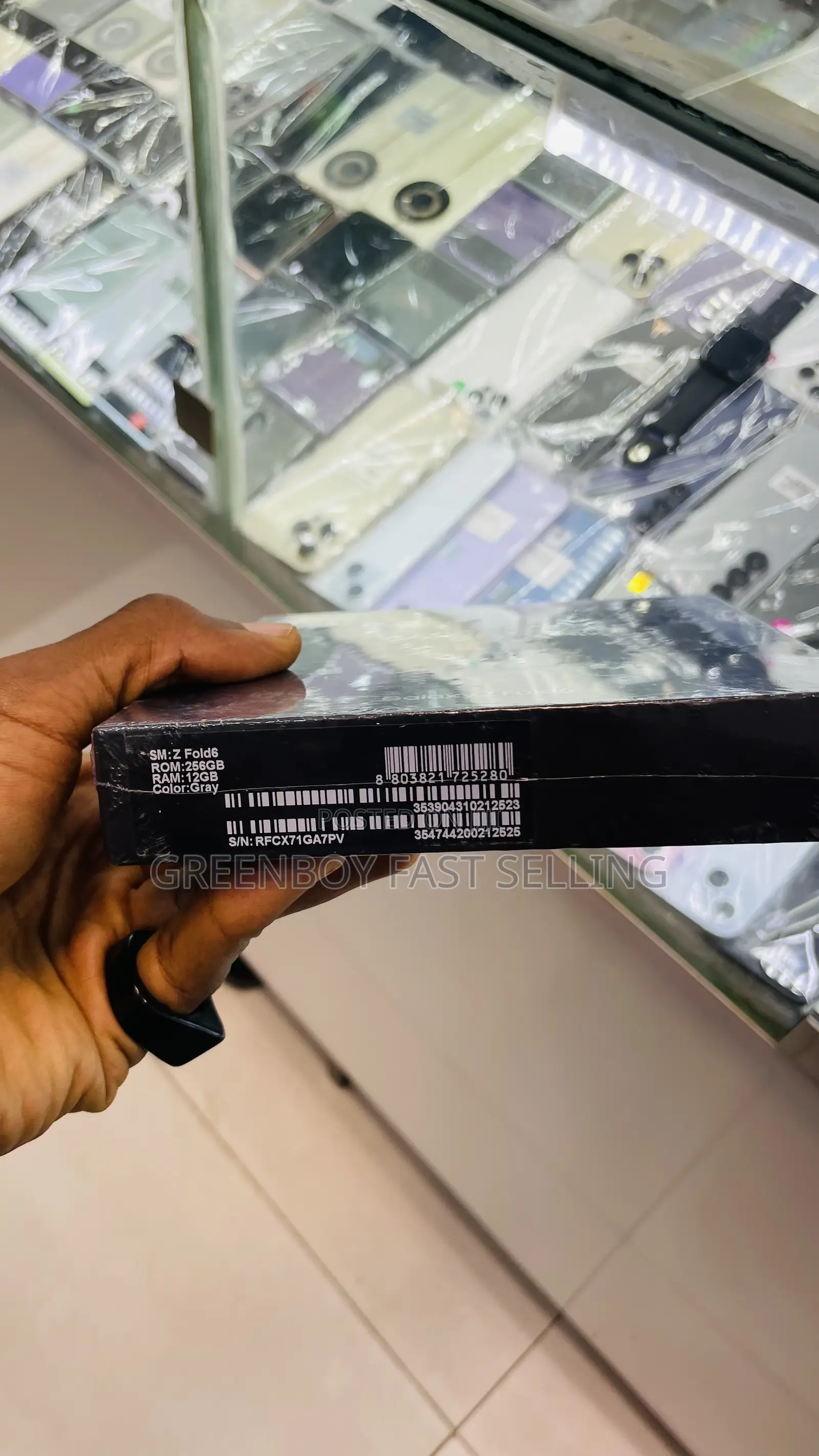 New Samsung Galaxy Z Fold6 256 GB Gray