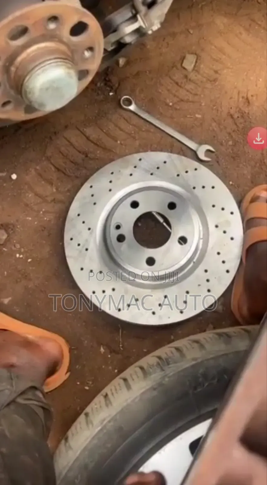 Mercedes Benz Brake Discs Original Set