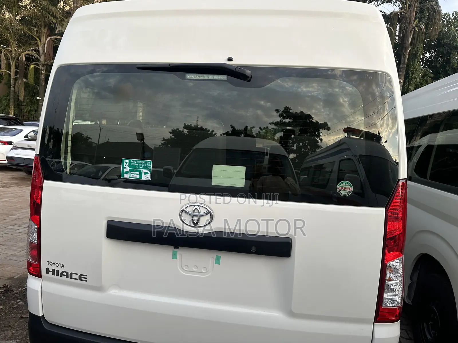 New Toyota HiAce 2025 White