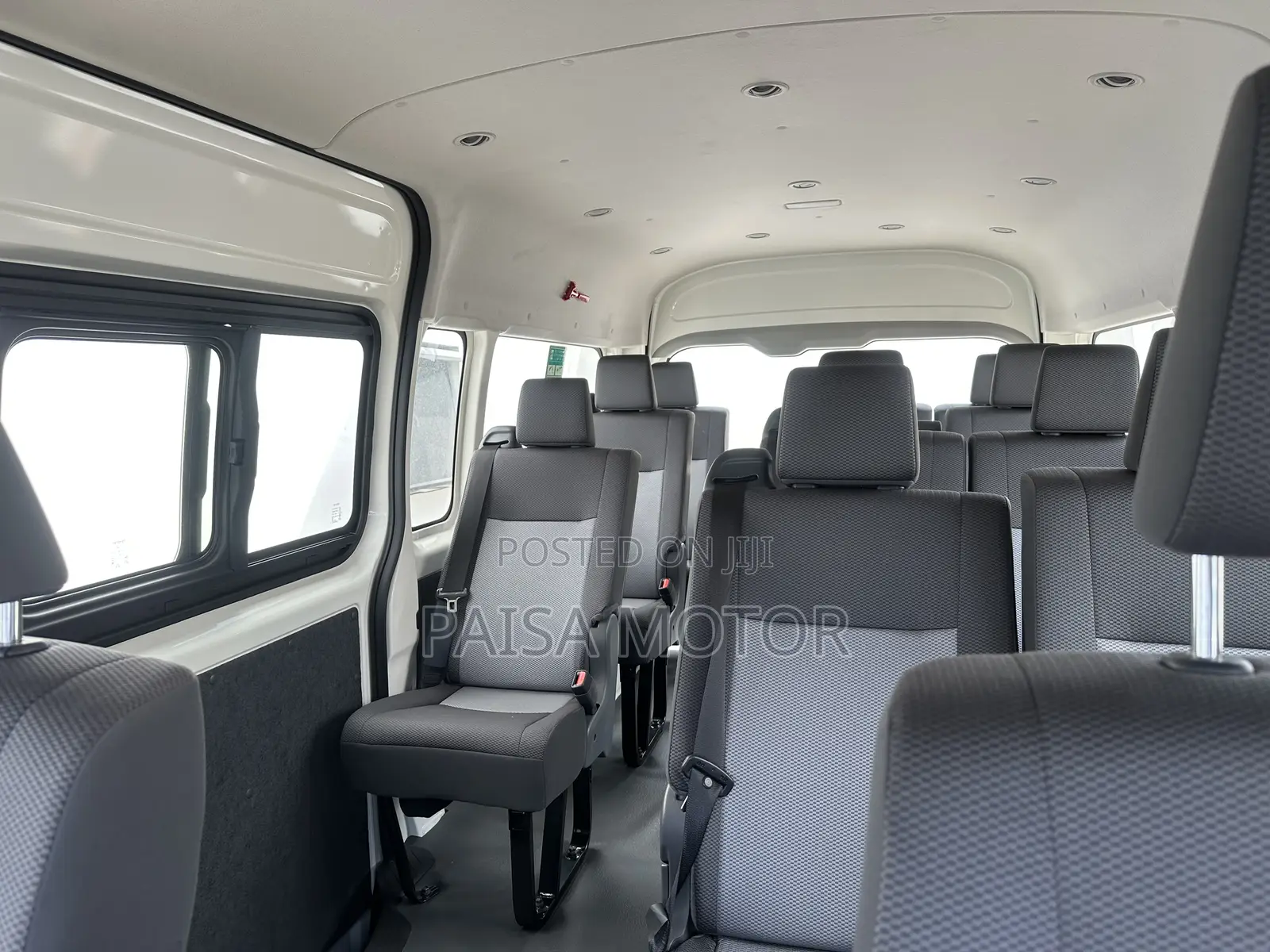 New Toyota HiAce 2025 White