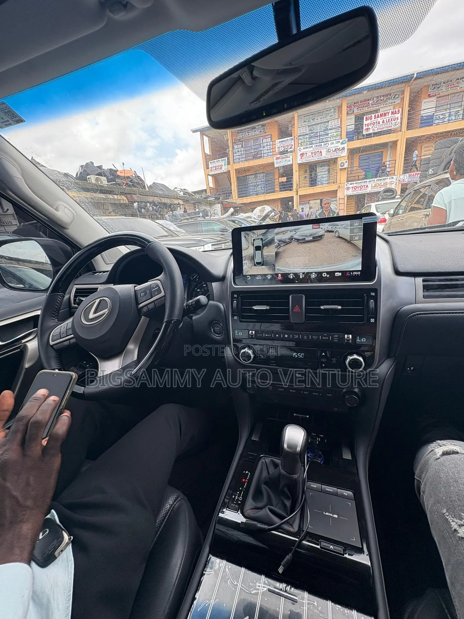 Lexus Gx 460 Complete Interior Kits With 360 Cameras and 128gb