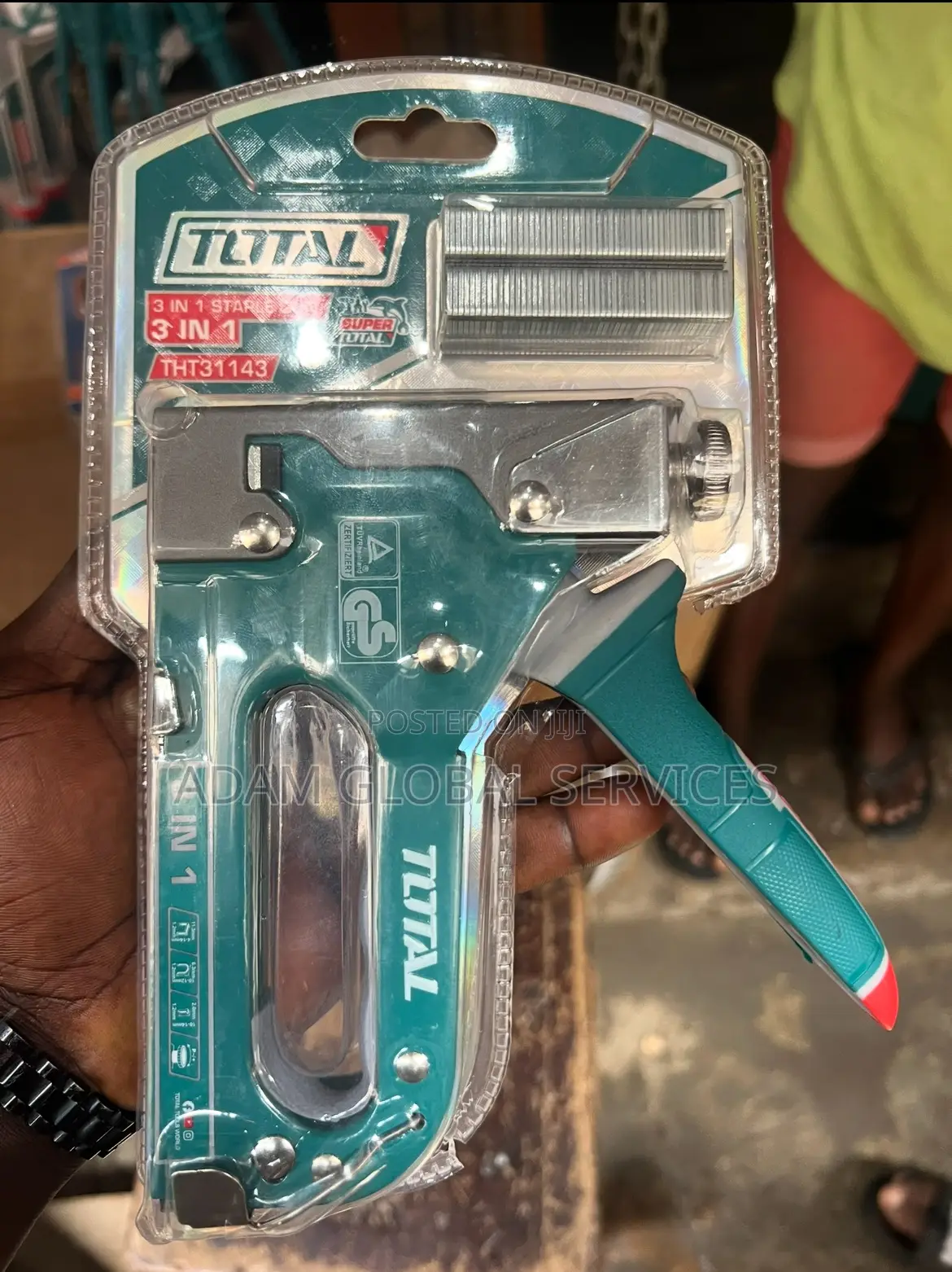 Total 3-in-1 Staple Gun
