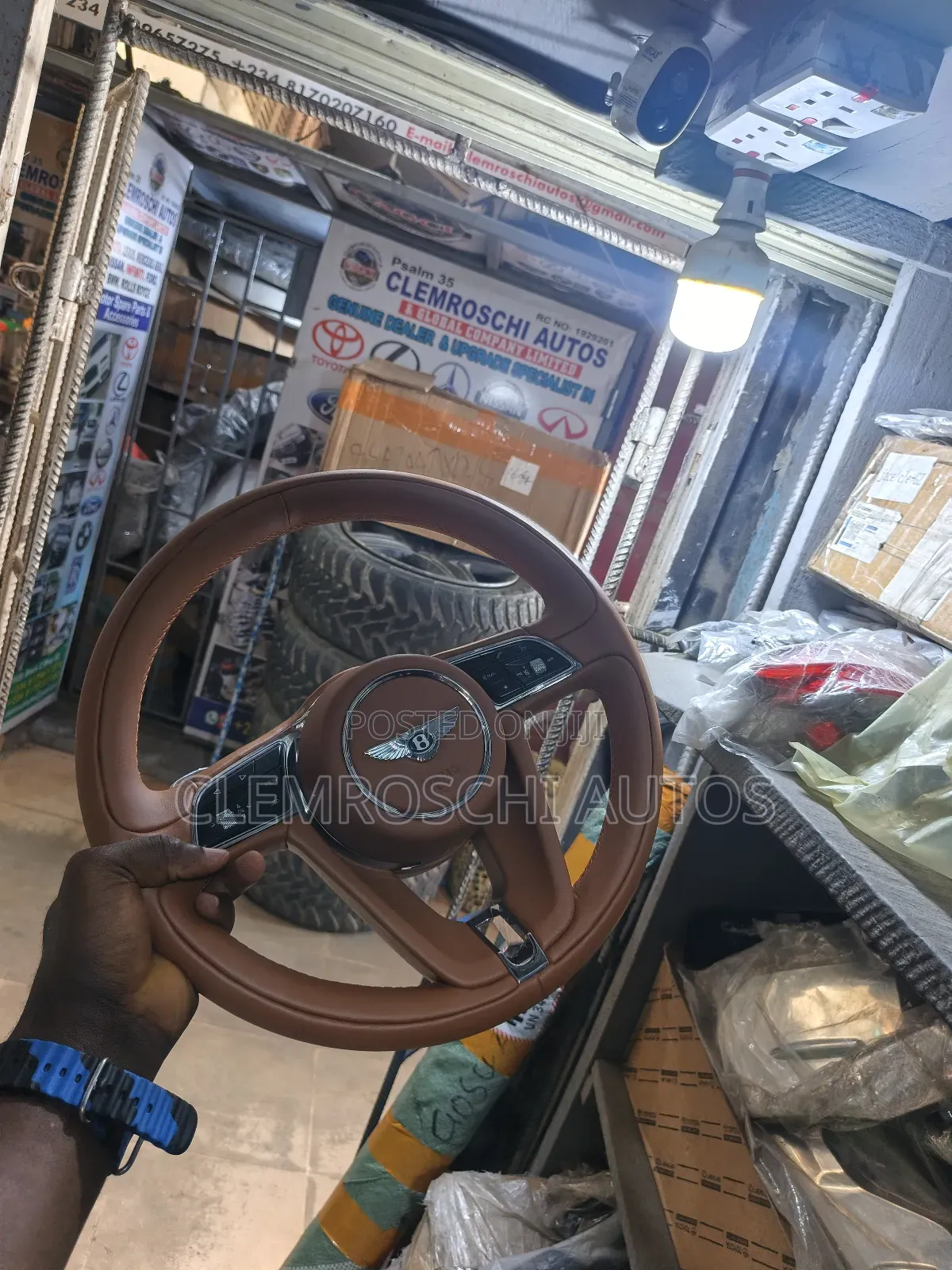 High Quality Certified Steering Wheel Bentley Bentayga, Continental