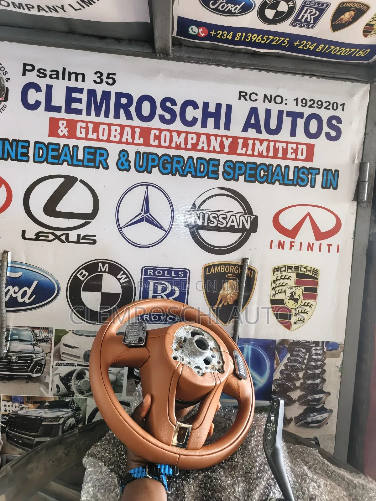 High Quality Certified New Steering Wheel Bentley Bentayga 2018-2025