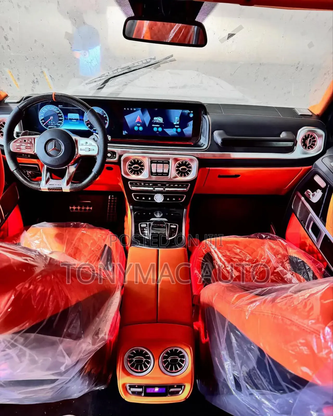 Mercedes Benz G-Wagon 2005 Upgraded to 2022 Interior