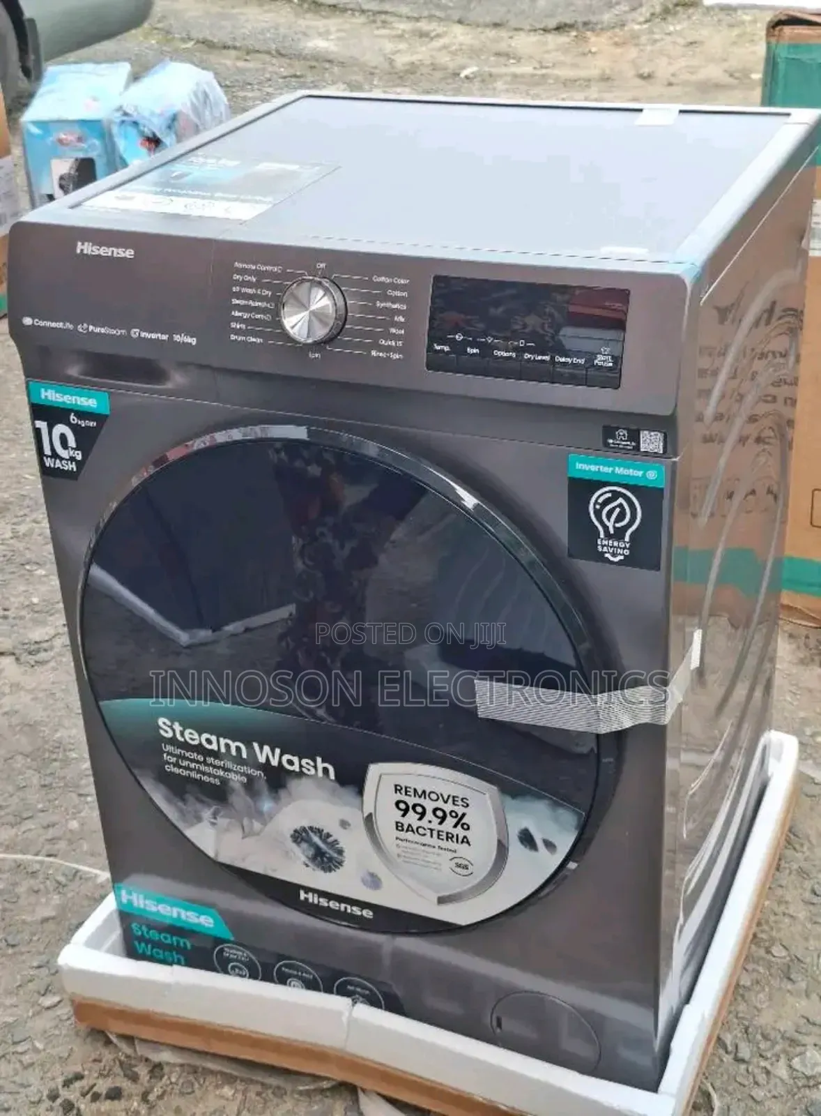 Hisense 8kg Automatic Front Load Inverter Washer