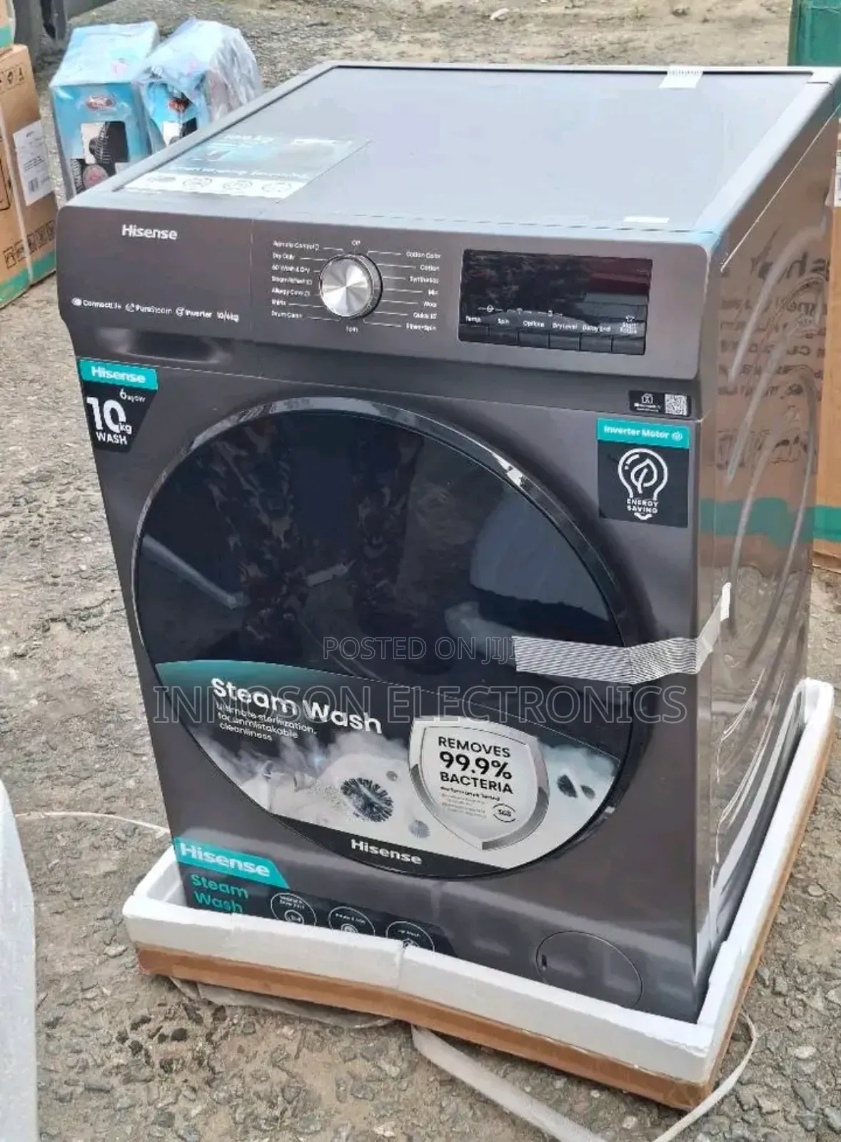 Hisense 8kg Automatic Front Load Inverter Washer