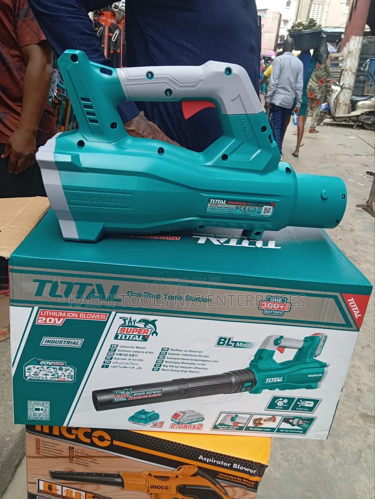 Industrial Cordless Air Blower Machine