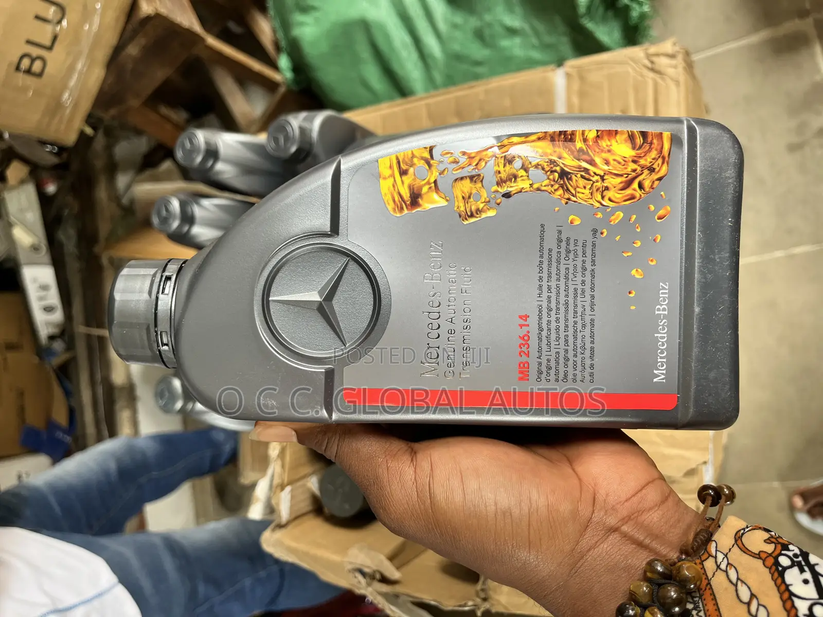 Power Steering Oil Atf For Mercedes-benz Mb236.14 1l