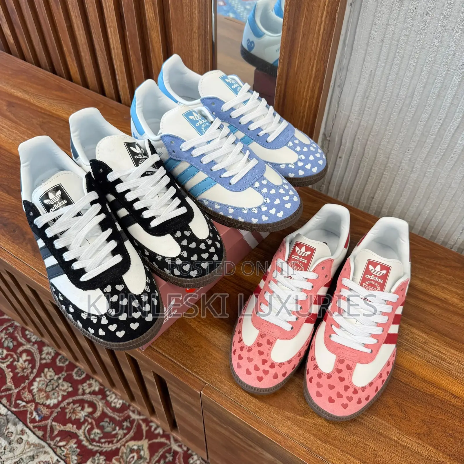 Original Adidas Samba X Cdg Play Sneakers