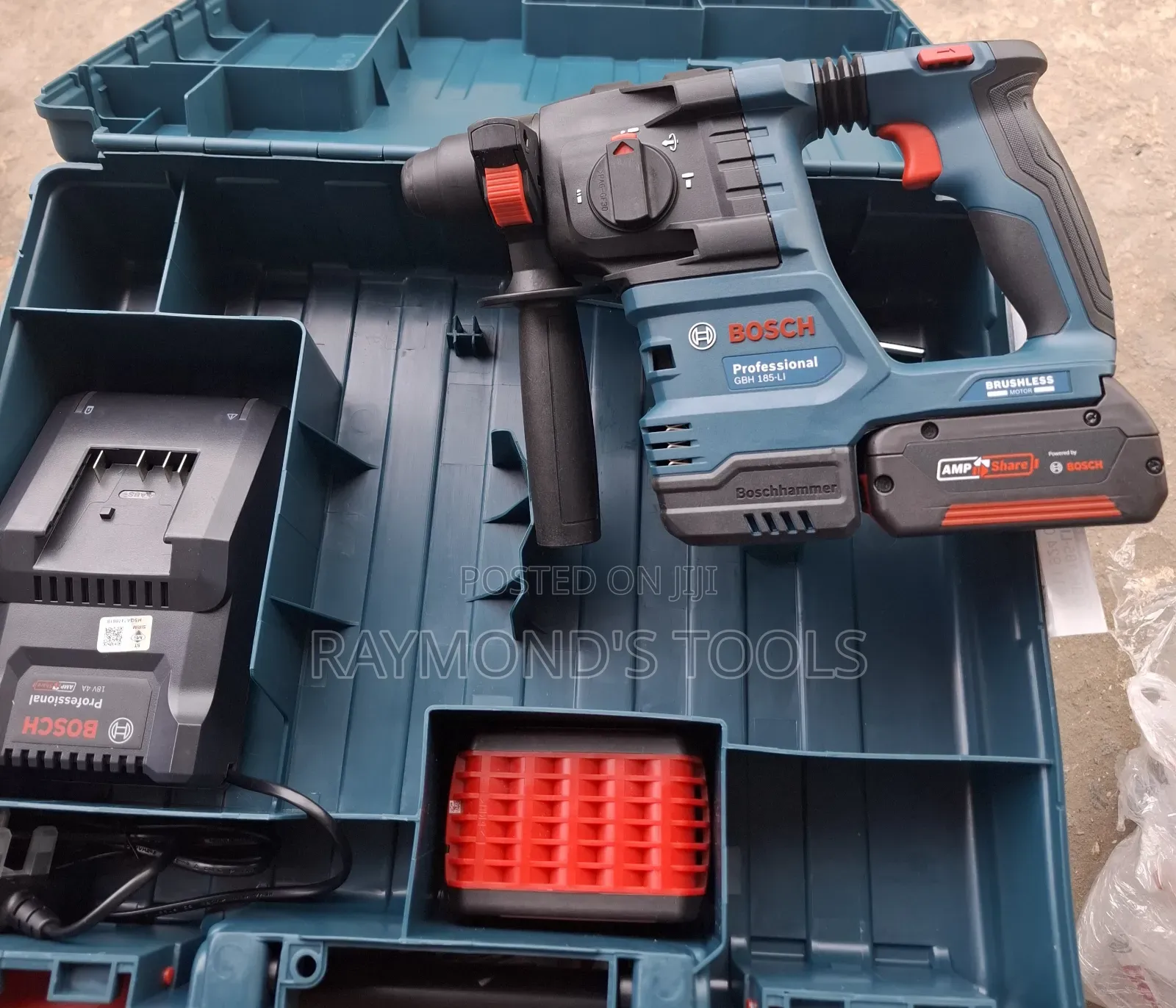 GBH 185-Li Professional Bosch Cordless Rotary Hammer SDS-Plus