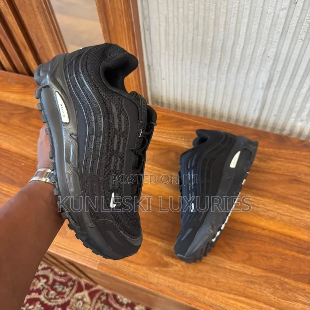 Original Nike Airmax Tl 2.5 Black Celtics Sneakers