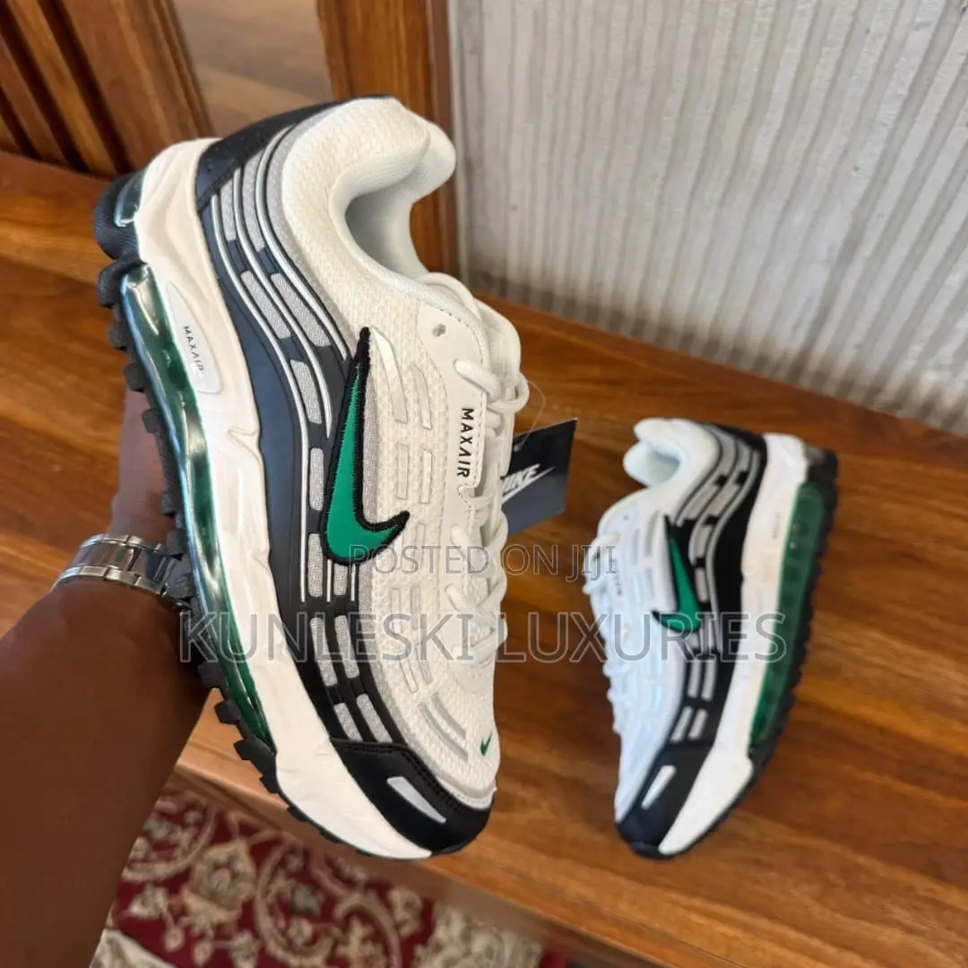 Original Nike Airmax Tl 2.5 Black Celtics Sneakers