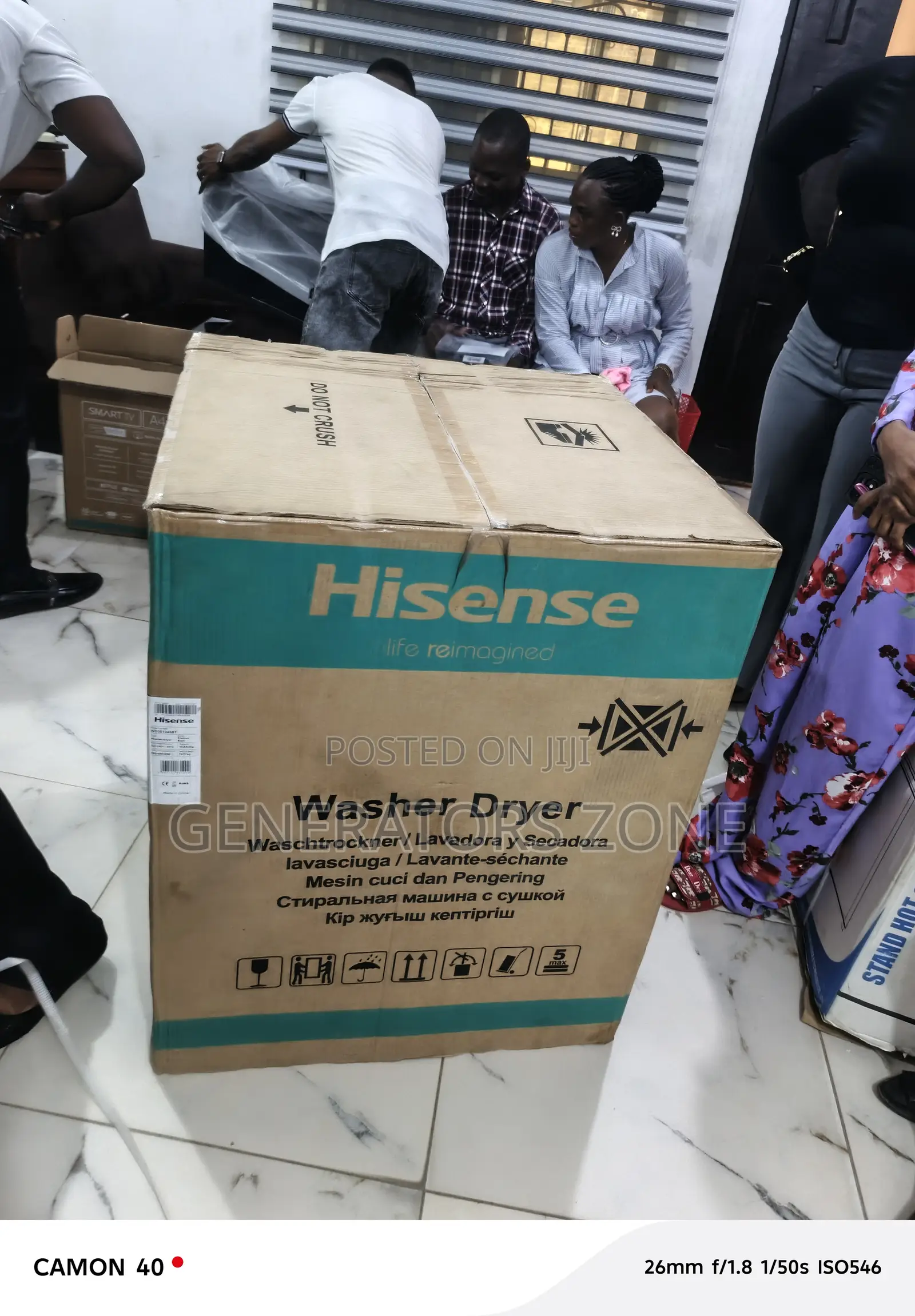 Hisense Wd351043bt – All-in-One Washer Dryer, 10.5kg Capacity