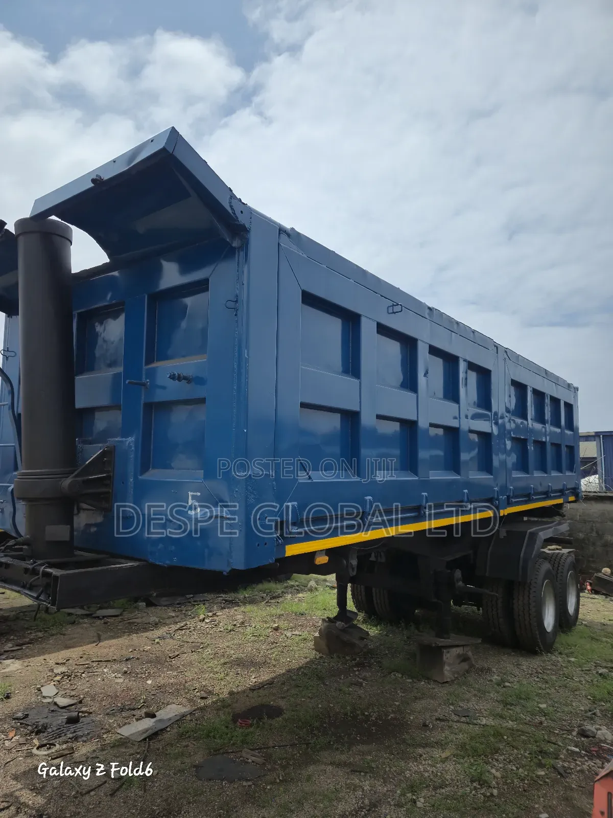 A 30tons Double Axle Refurbished Tipping Trailer Bucket