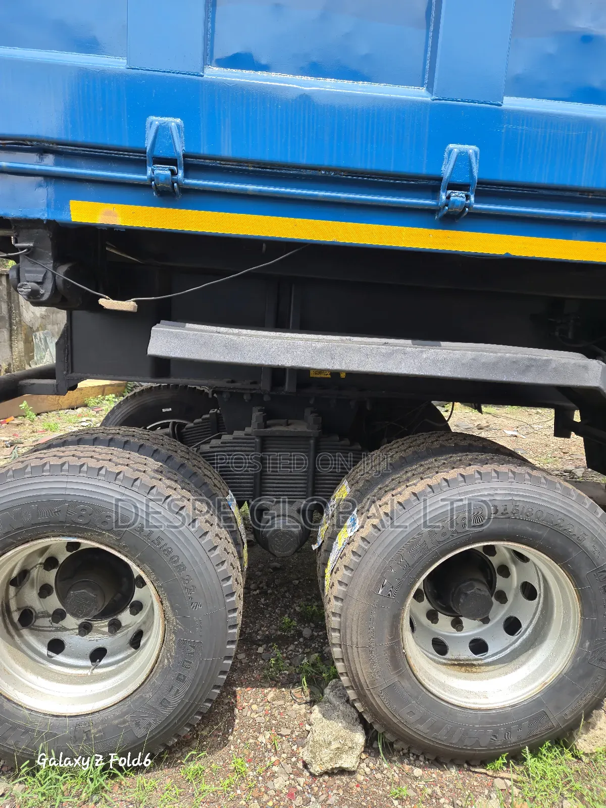 A 30tons Double Axle Refurbished Tipping Trailer Bucket