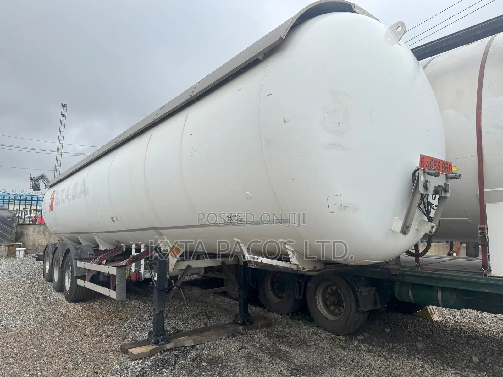 Gas Tank Trailer 25tons Lpg Bridger 2010