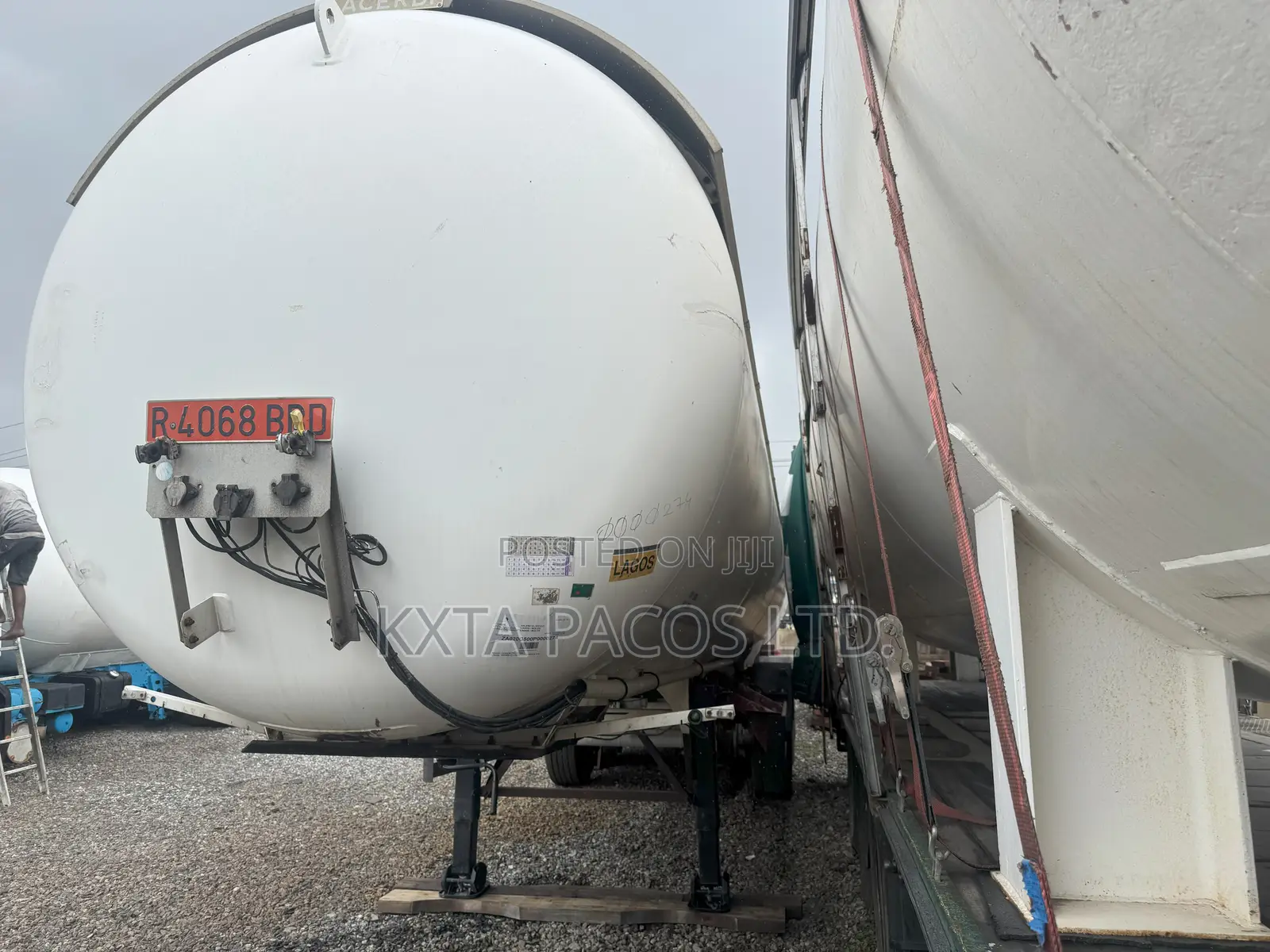 Gas Tank Trailer 25tons Lpg Bridger 2010