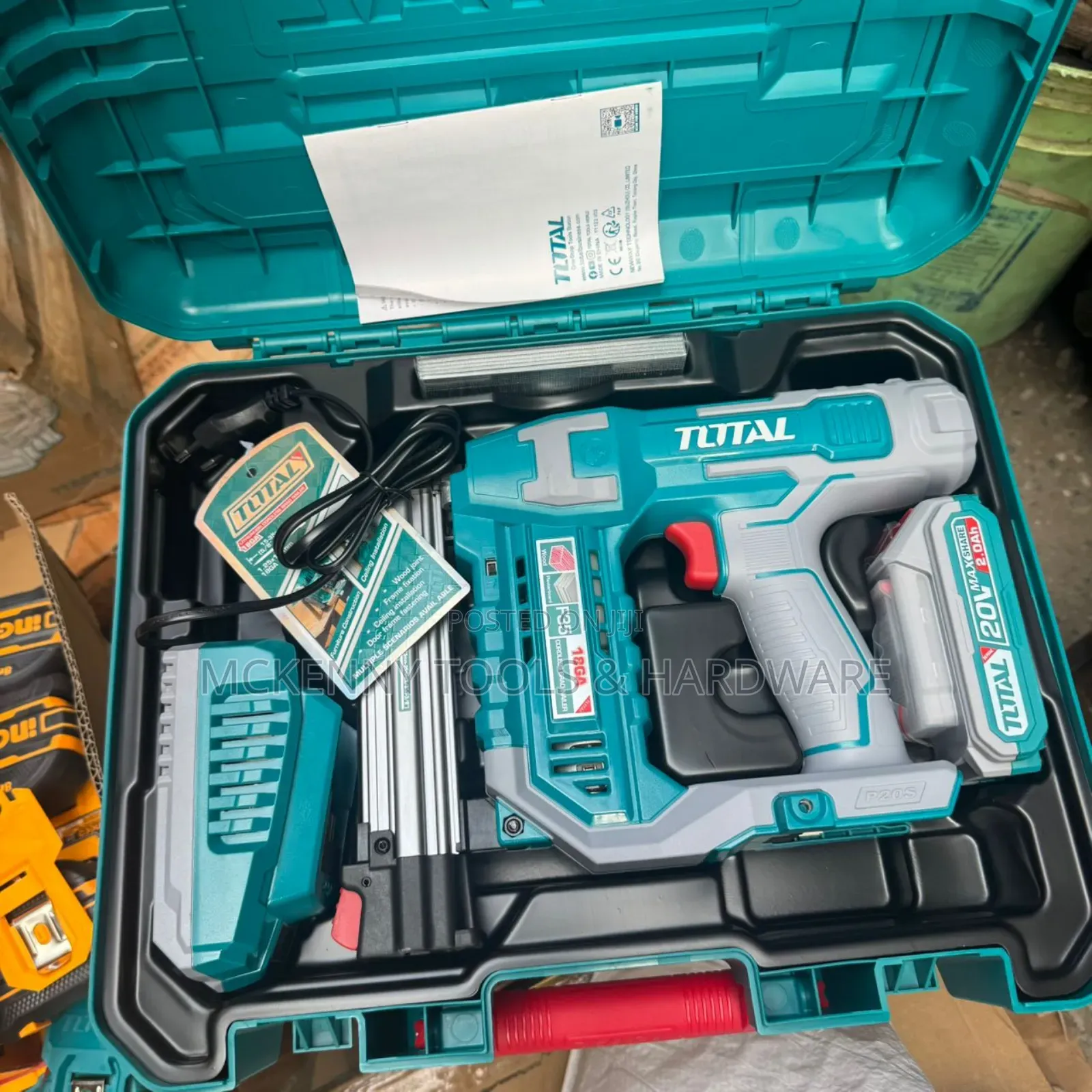 Total Cordless Nailer 20v