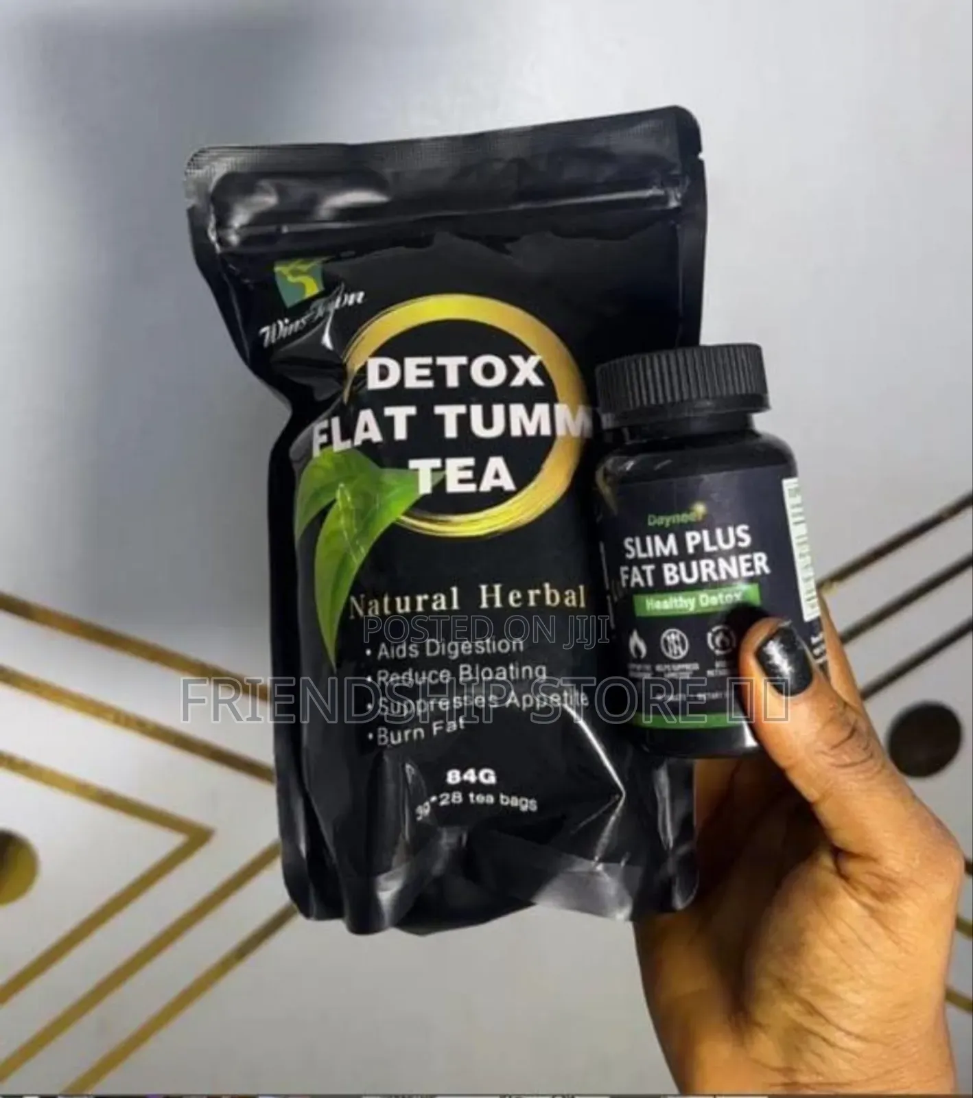 Flat Tummy Tea and Slim Plus Fat Burner
