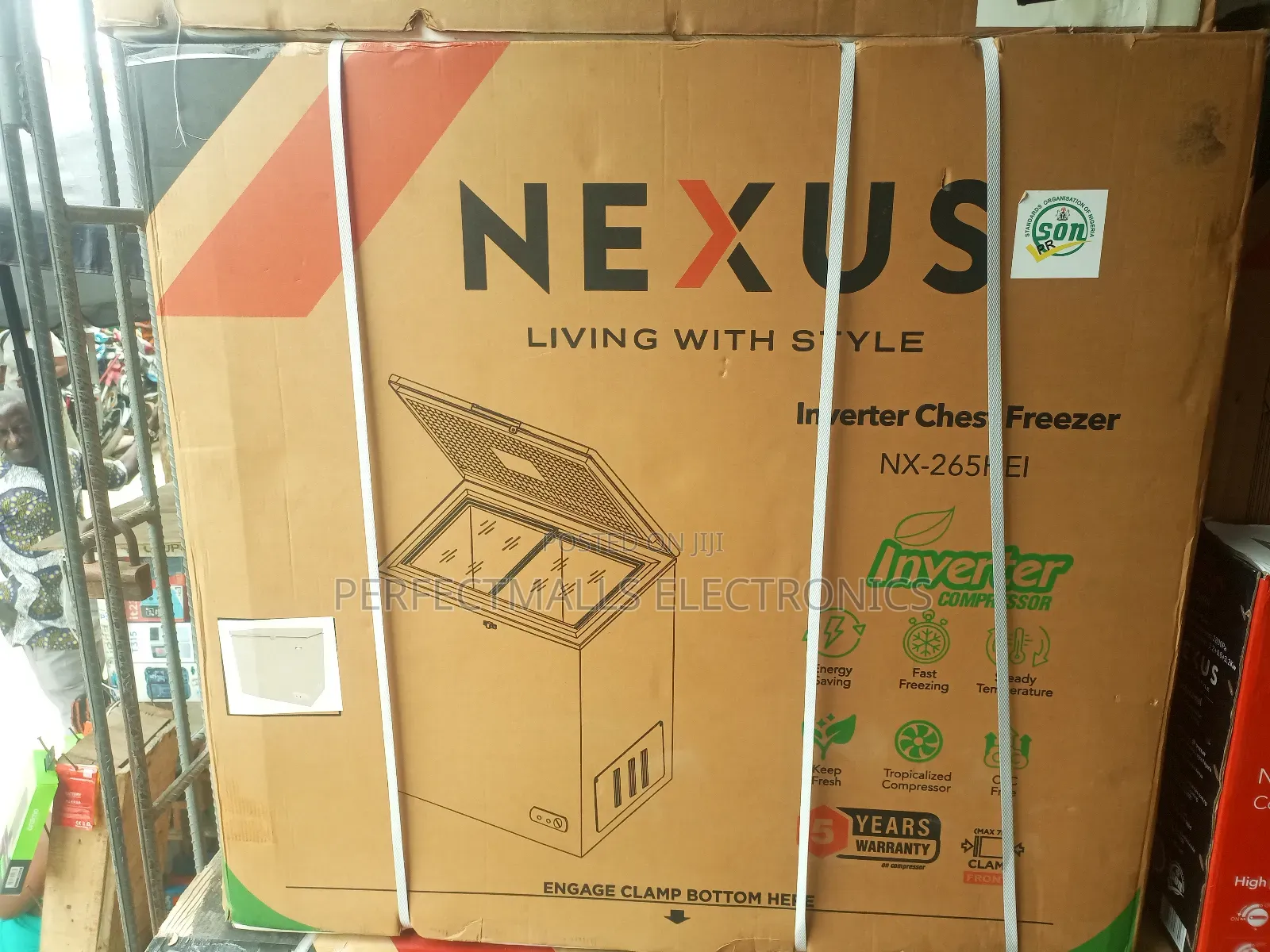 Nexus 200l Inverter Chest Freezer Nx-265ei – Energy Saving