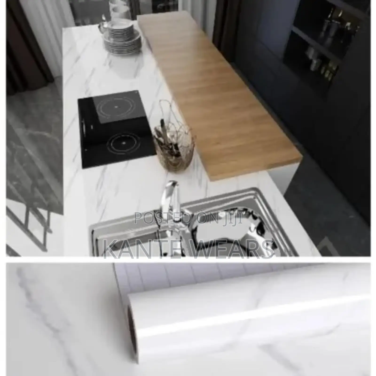 Self Adhesive Marble Design Wallpaper-60cm X 5m - 10 Rolls