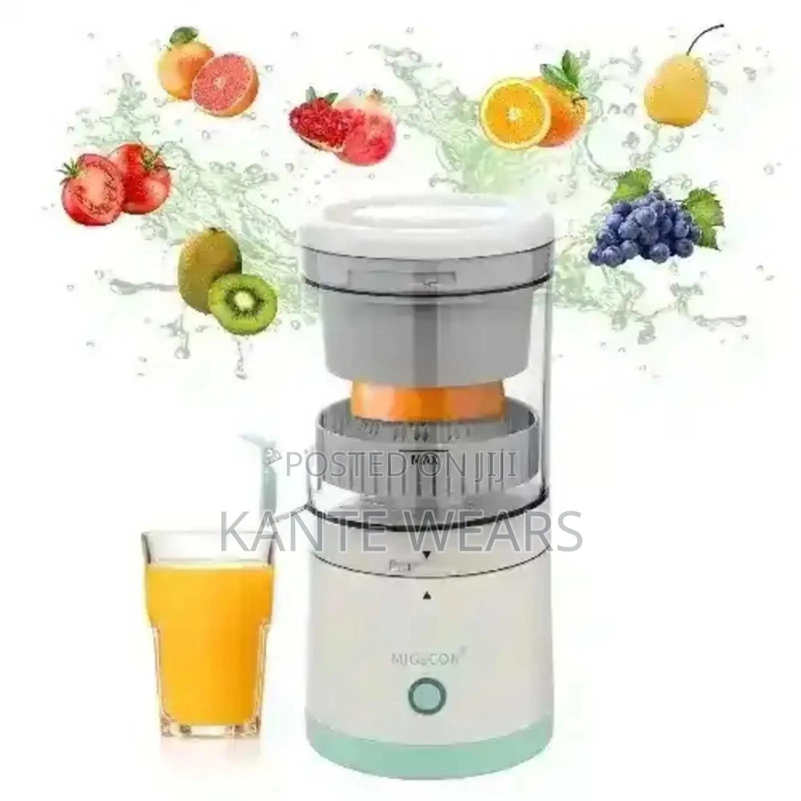 Electric Citrus and Fruits Juicer - 1200mah