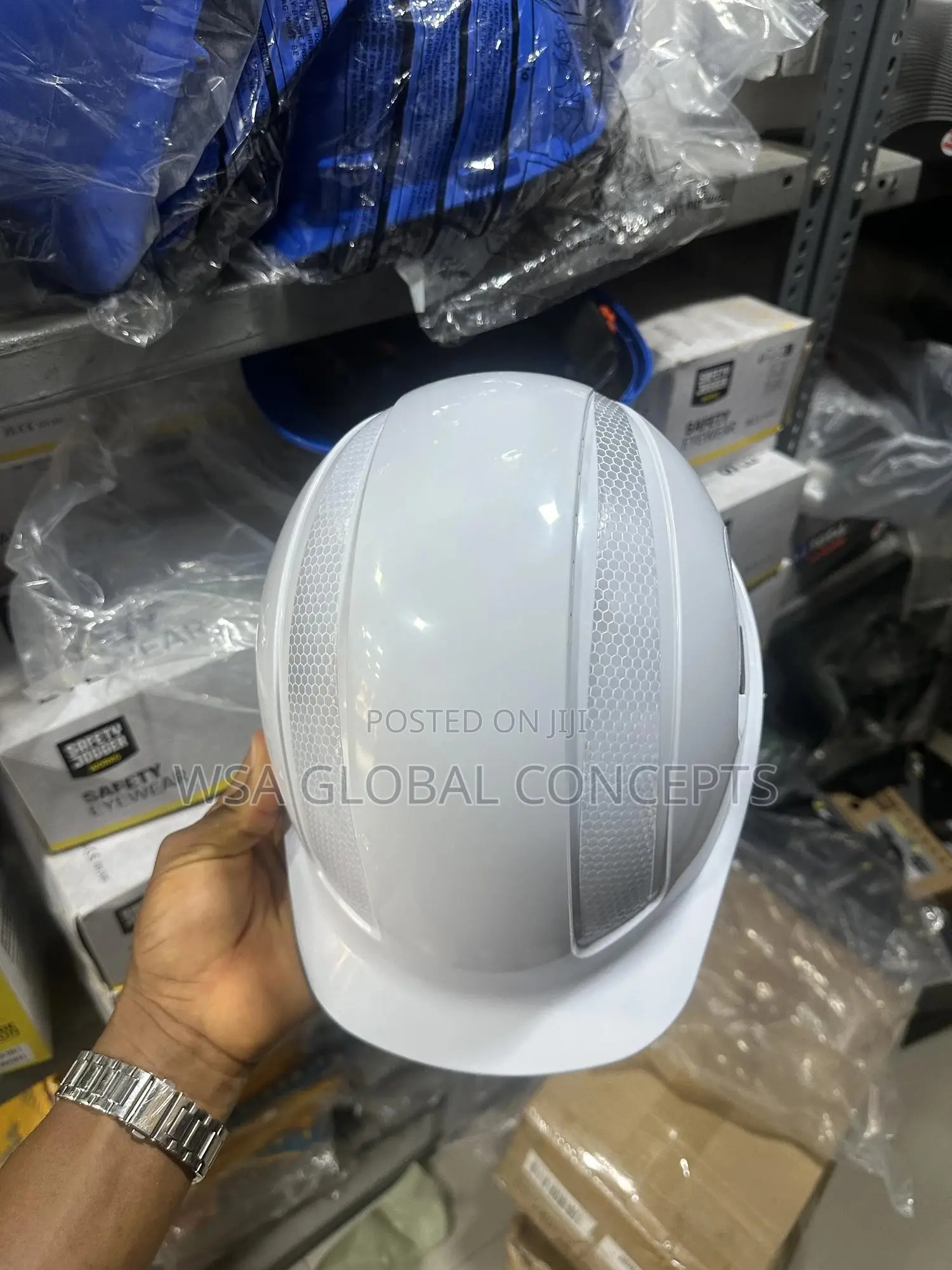 Safety Jogger Reflective Vent Helmet