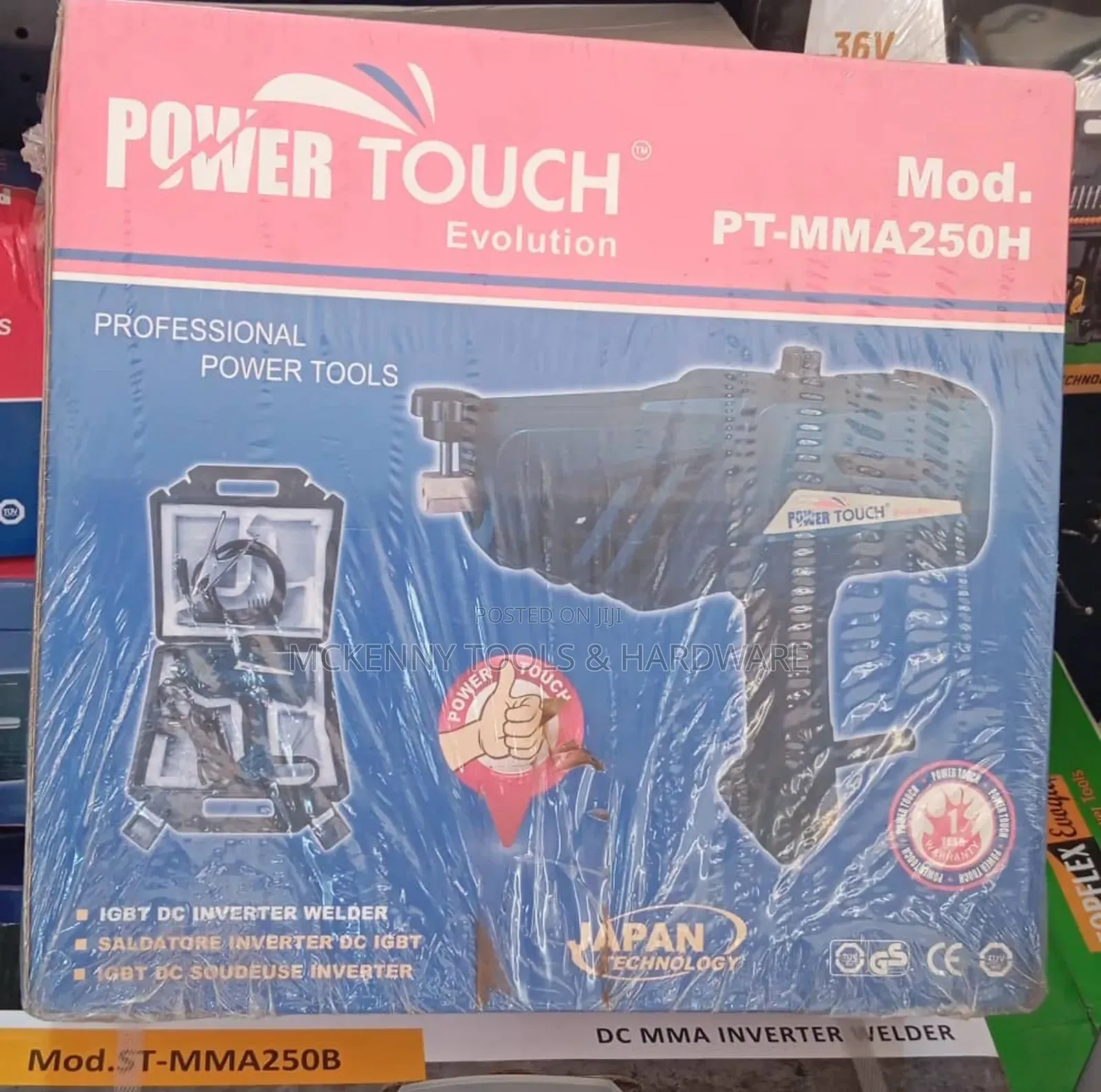 Power Touch Evolution Pt-Mma250h Professional Power Tool, Igbt Dc