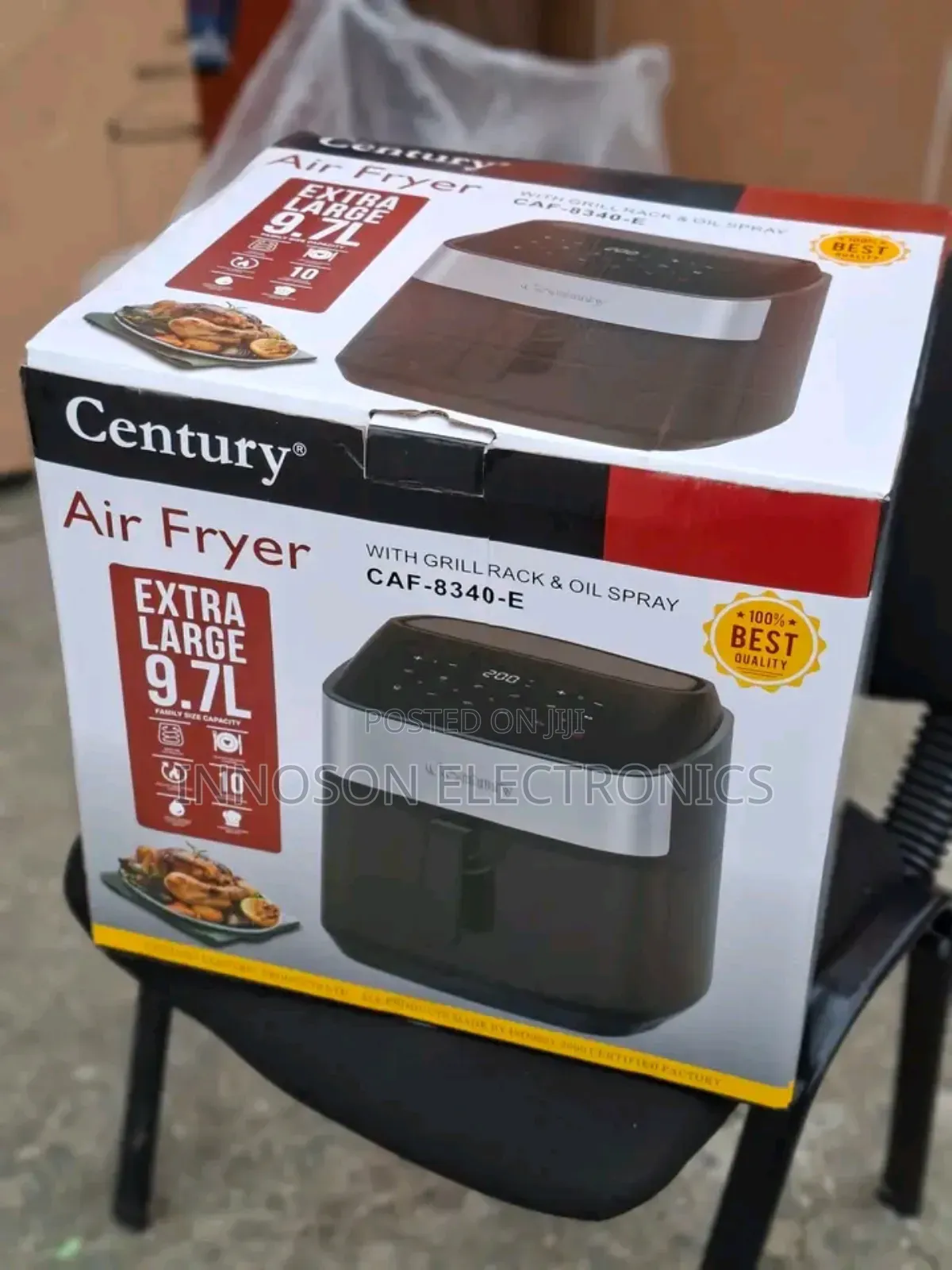 Century Digital Touch Screen Air Fryer 9.7liters