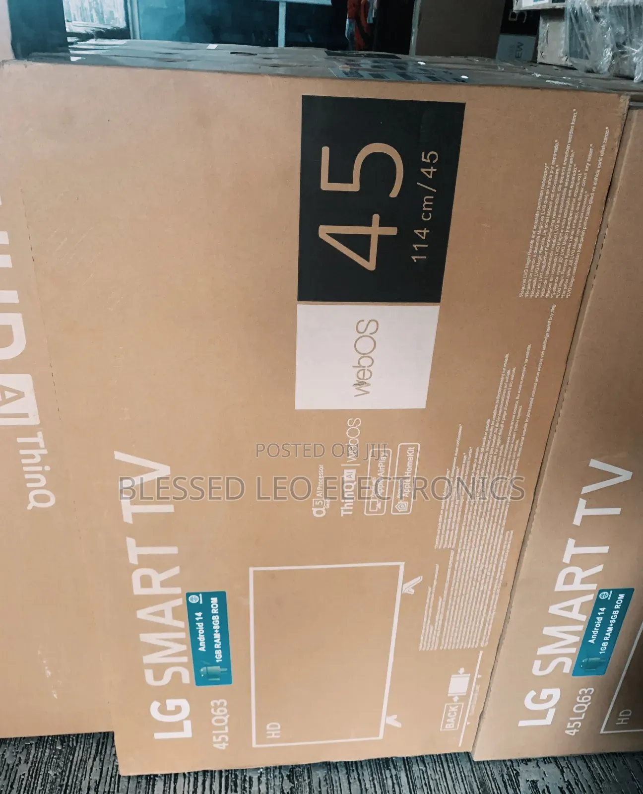 45 Inches Smart Uhd Tv (Latest Model)